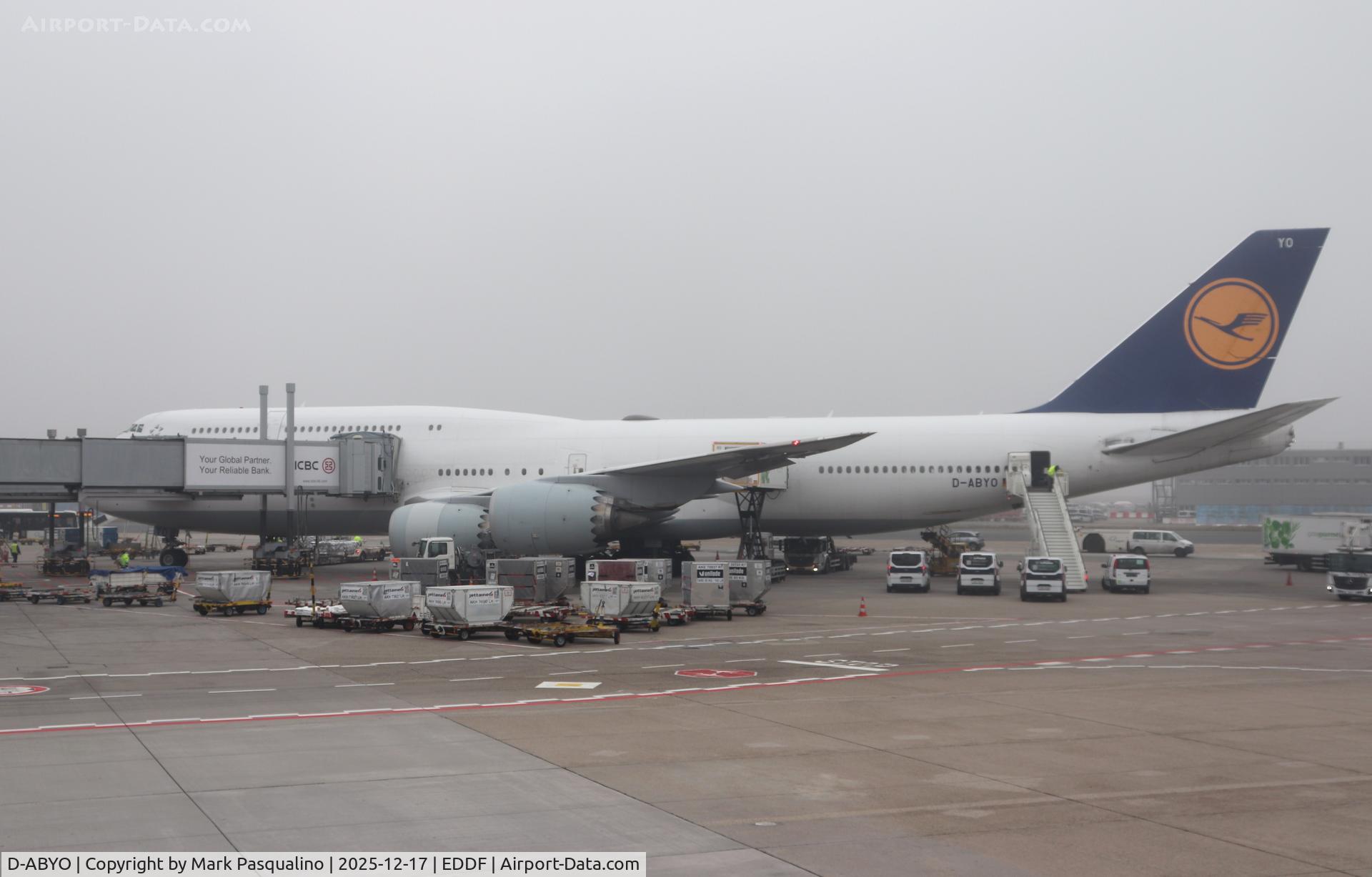 D-ABYO, 2014 Boeing 747-830 C/N 37841, Boeing 747-830