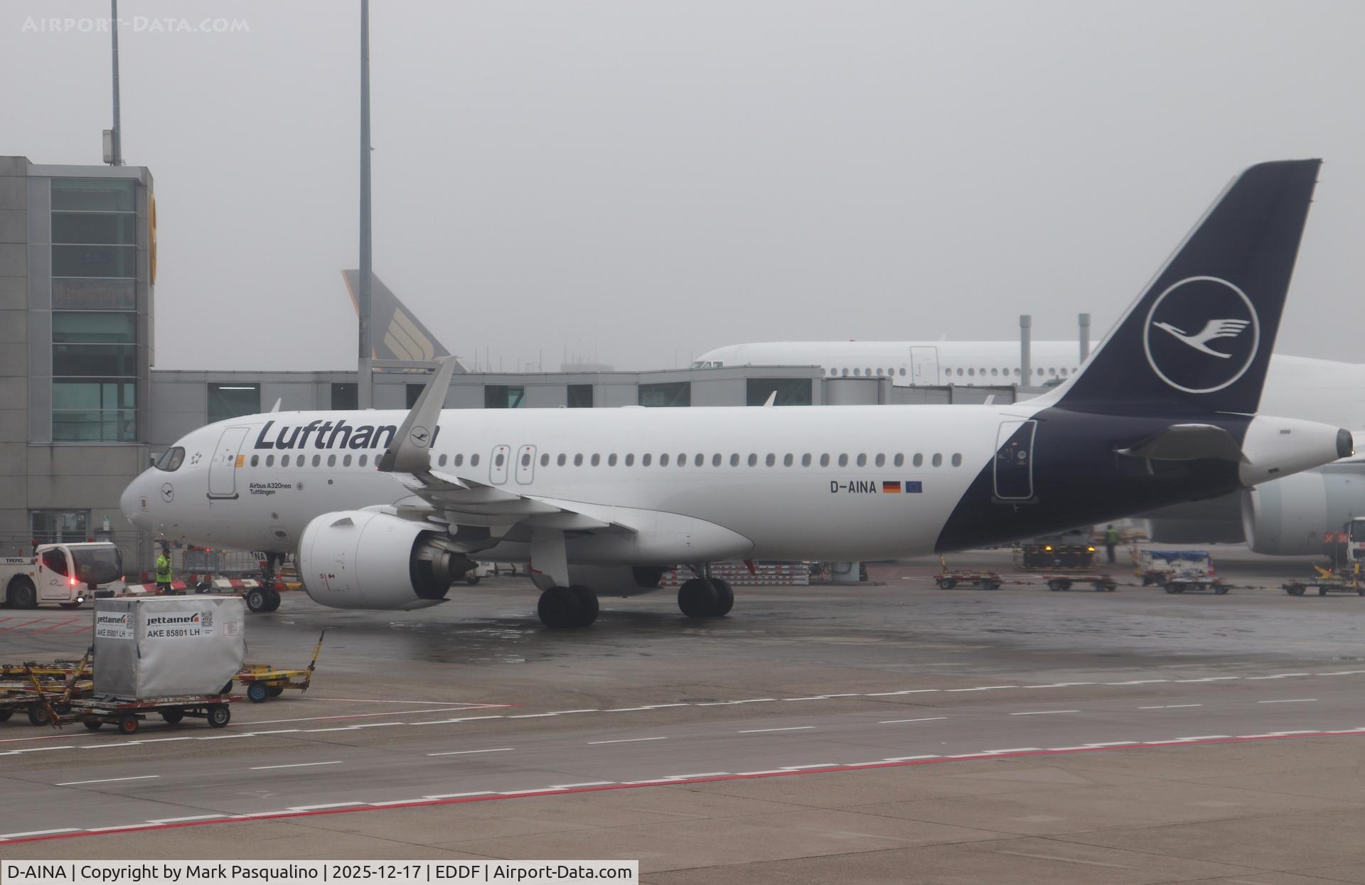 D-AINA, 2015 Airbus A320-271N C/N 6801, Airbus A320-271N