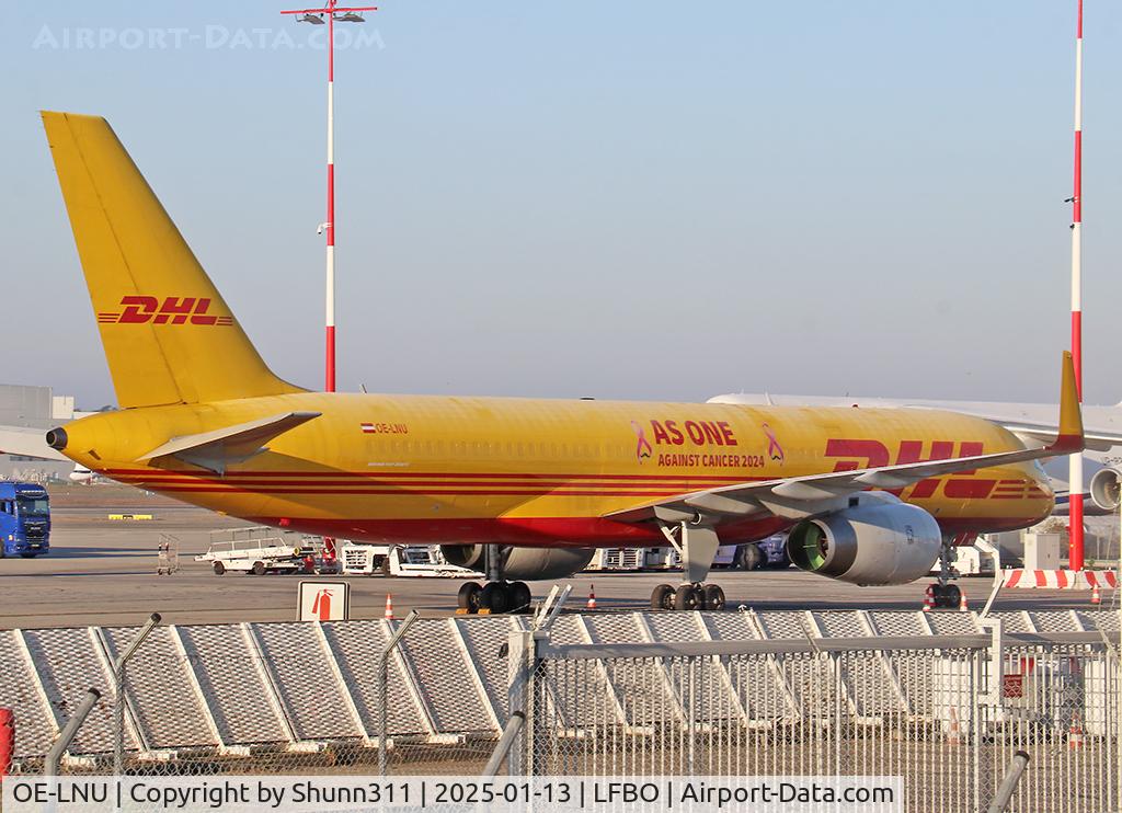 OE-LNU, 2000 Boeing 757-256 C/N 30052, Parked at the Cargo area... Additional special titles...