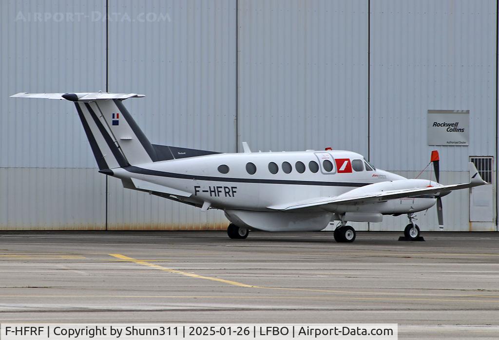F-HFRF, Beechcraft B200 King Air C/N BB-2006, Parked at the General Aviation...