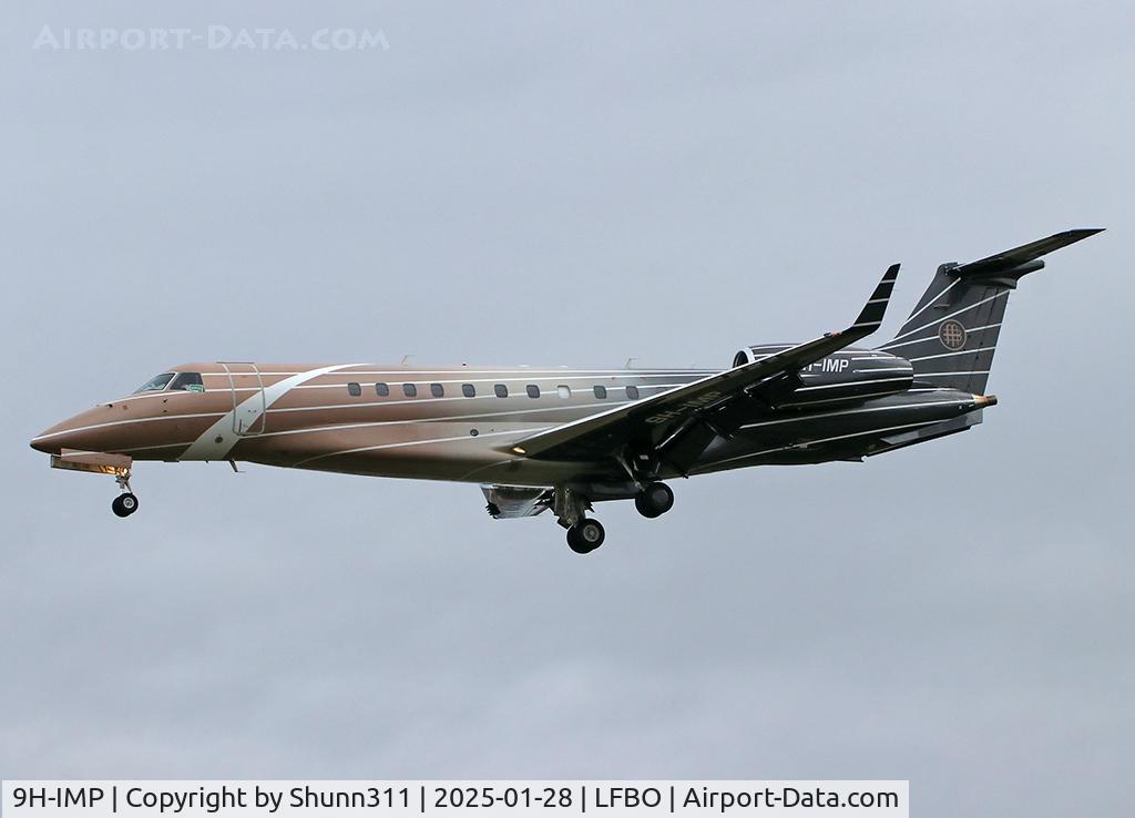 9H-IMP, 2004 Embraer ERJ-135BJ Legacy 600 C/N 14500818, Landing rwy 32R