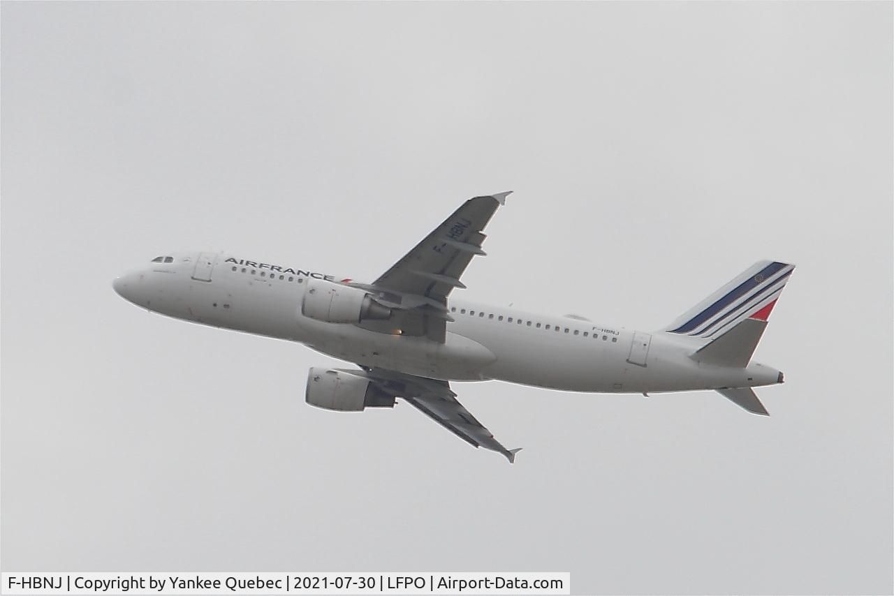 F-HBNJ, 2011 Airbus A320-214 C/N 4908, Airbus A320-214, Climbing from rwy 24, Paris Orly airport (LFPO-ORY)