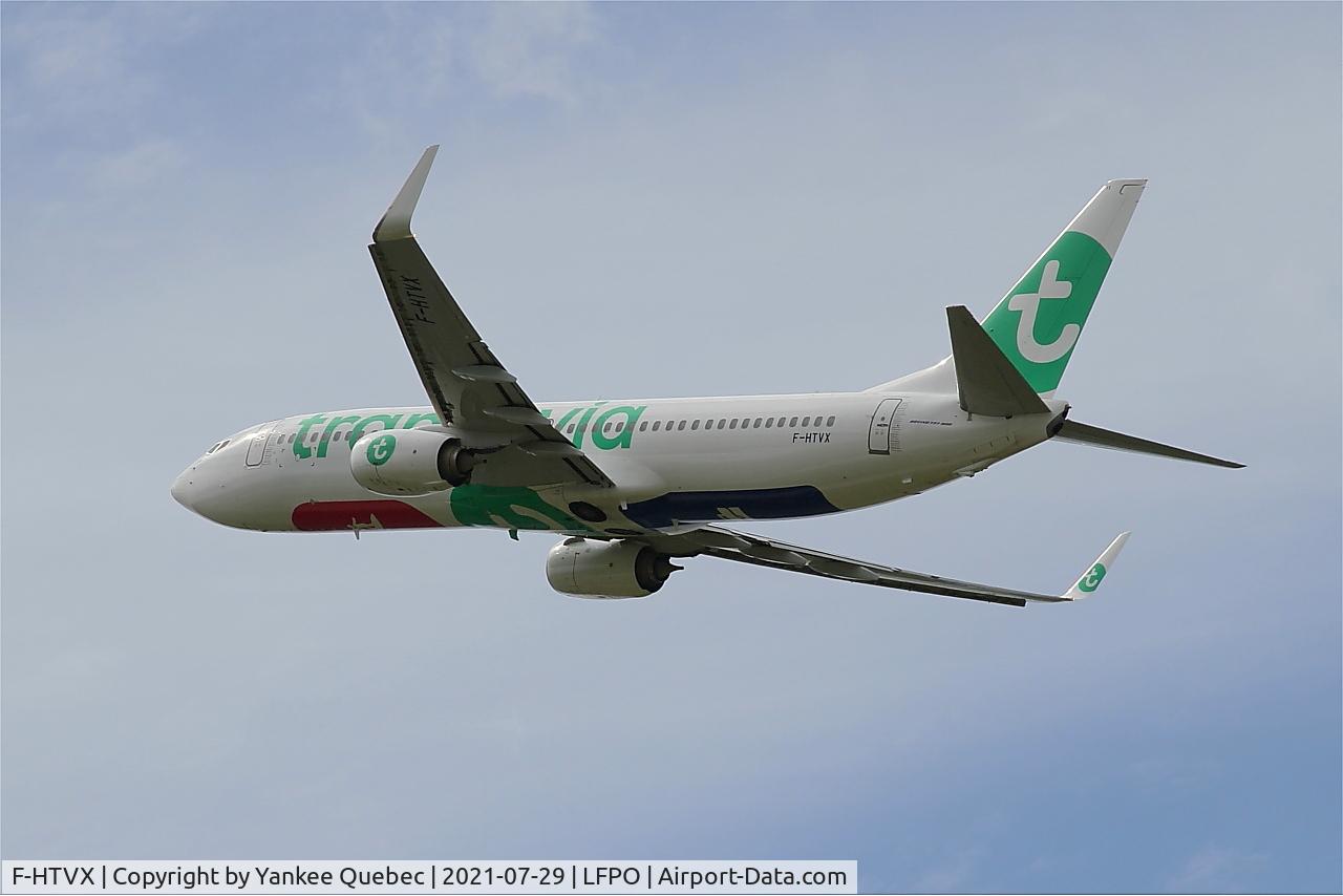 F-HTVX, 2013 Boeing 737-8JP C/N 39020, Boeing 737-8JP, Climbing from rwy 24, Paris-Orly Airport (LFPO-ORY)
