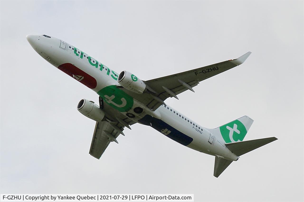F-GZHU, 2015 Boeing 737-8K2 C/N 41352, Boeing 737-8K2, Climbing from rwy 24, Paris Orly airport (LFPO-ORY)