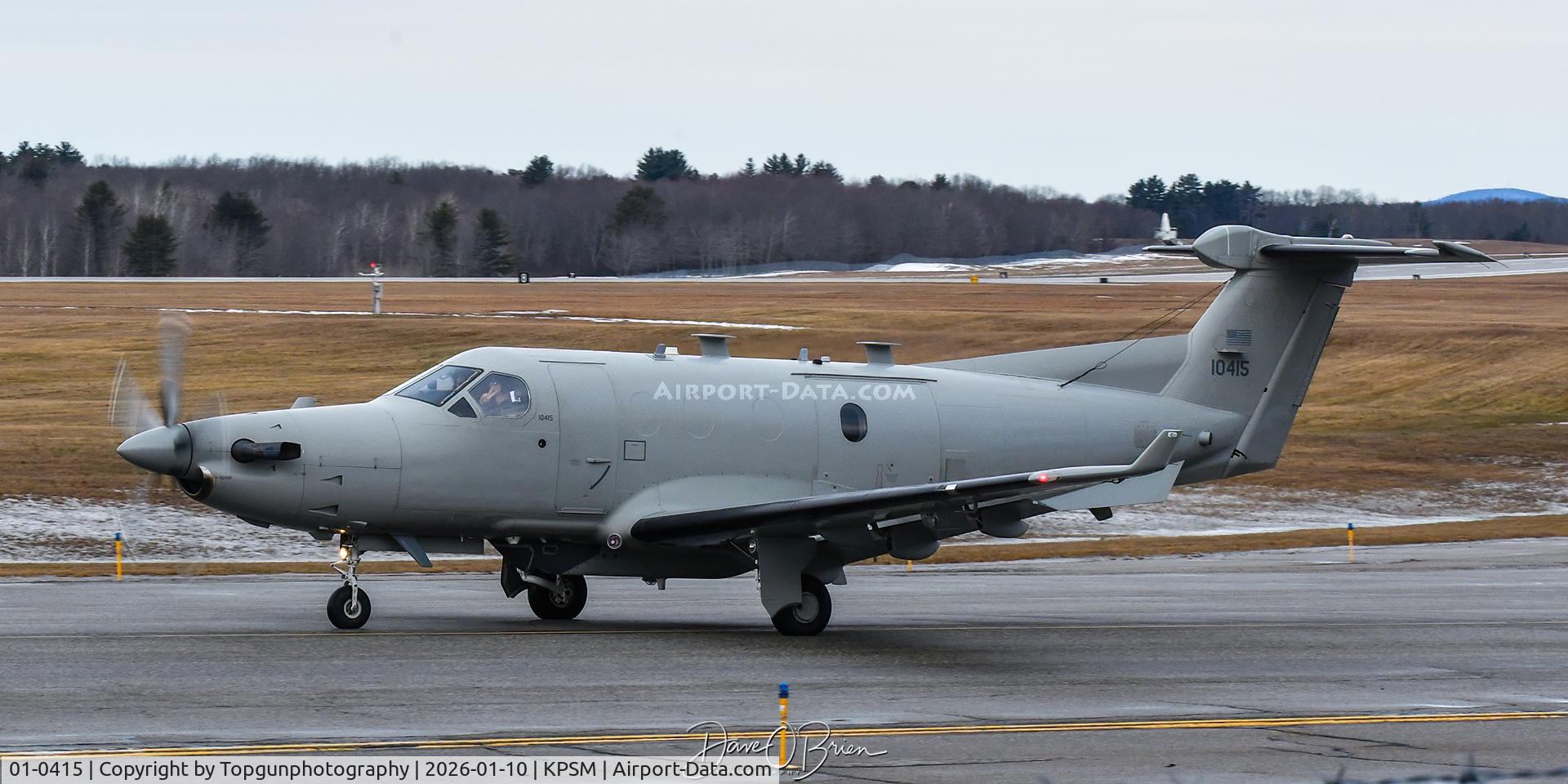 01-0415, Pilatus U-28A C/N 415, AGREE32 head home to Cannon AFB, NM