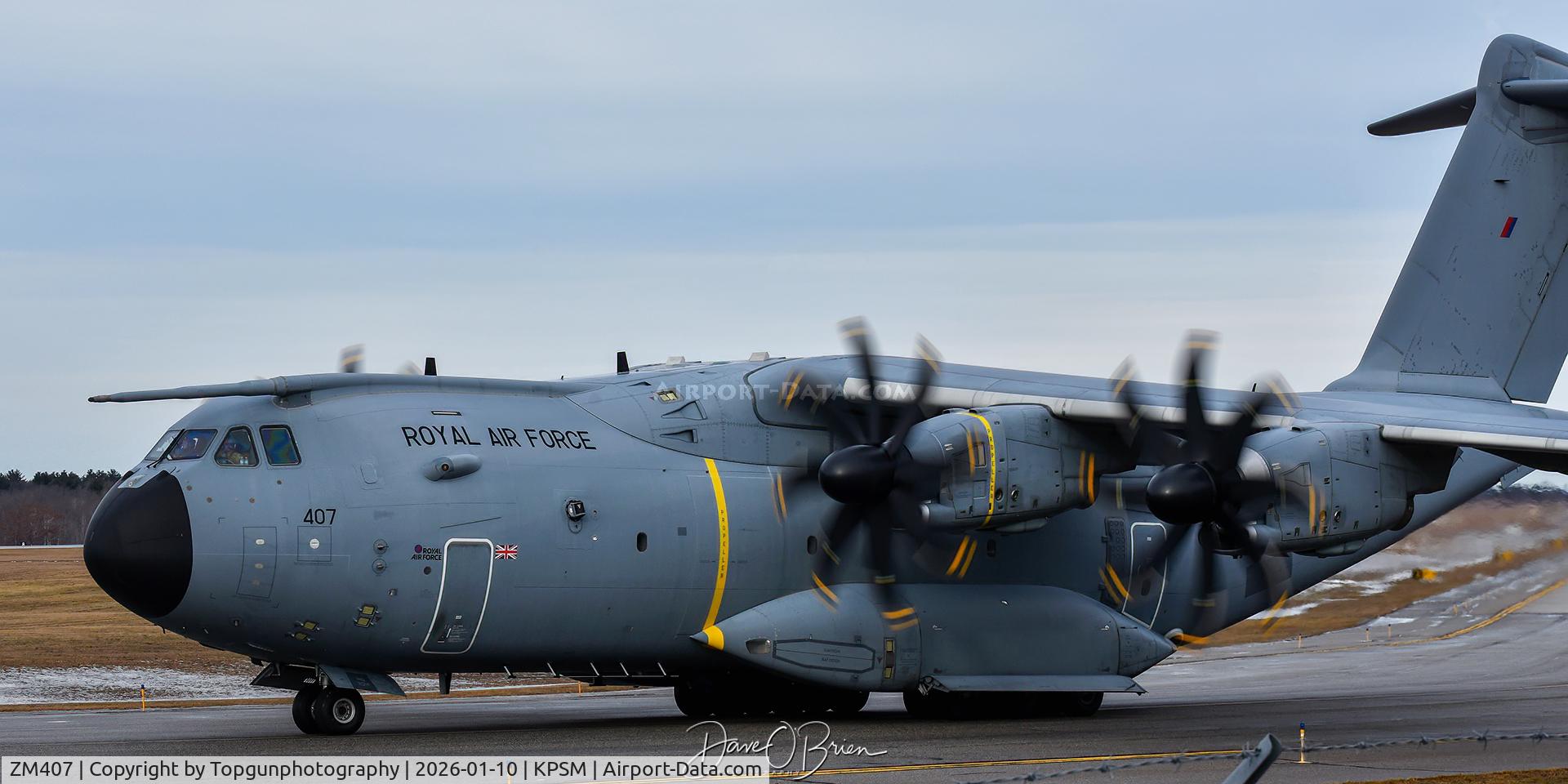 ZM407, 2015 Airbus A400M Atlas C.1 C/N 026, 24/30/70sq, RAF Brize Norton, UK