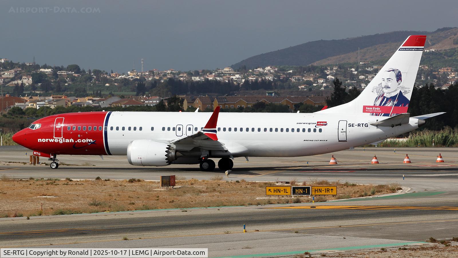 SE-RTG, 2023 Boeing 737-8 MAX C/N 62897, at agp