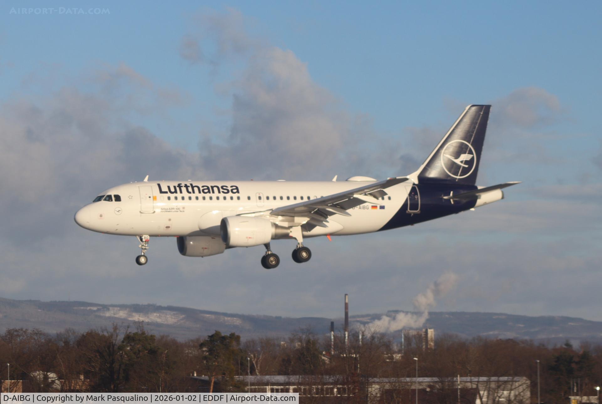 D-AIBG, 2011 Airbus A319-112 C/N 4841, Airbus A319-112