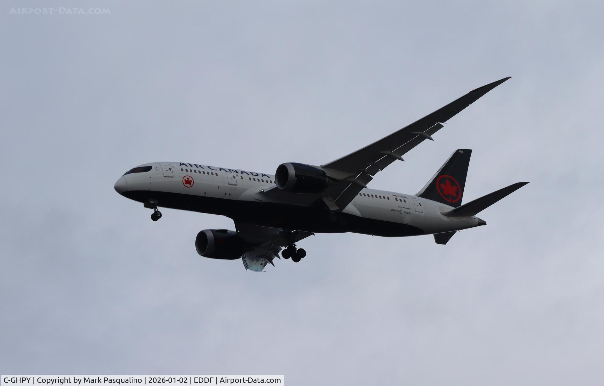 C-GHPY, 2014 Boeing 787-8 Dreamliner C/N 35262, Boeing 787-8 Dreamliner