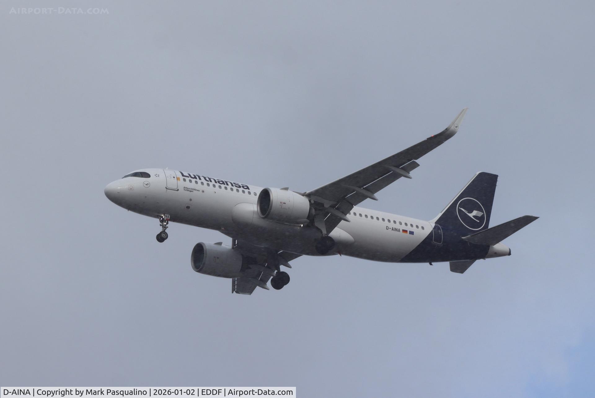 D-AINA, 2015 Airbus A320-271N C/N 6801, Airbus A320-271N
