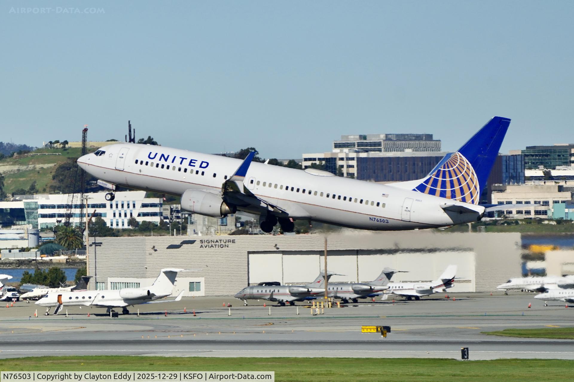 N76503, 2006 Boeing 737-824 C/N 33461, Sky Terrace SFO 2025