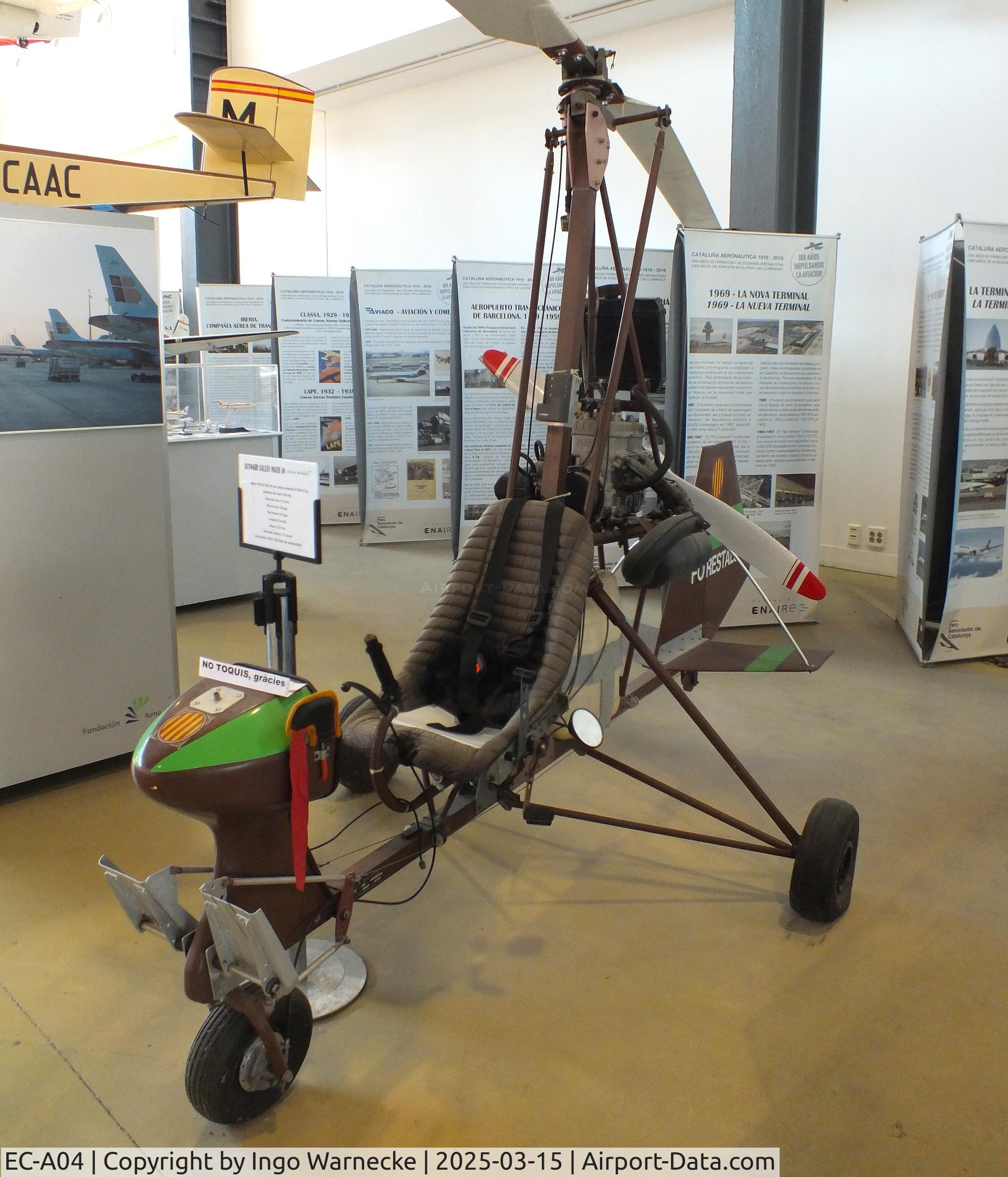 EC-A04, Sallèn Mach 10 C/N not found_EC-A04, Sallèn Mach 10 at the FPAC (Fundació Parc Aeronàutic de Catalunya) Centre Cultural Aeronàutic, Barcelona El Prat airport