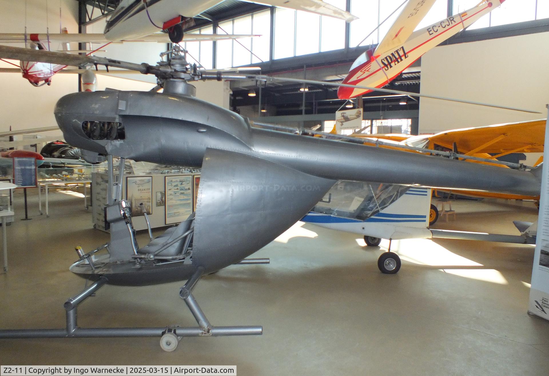 Z2-11, 1954 Aerotecnica AC-12 C/N 11, Aerotecnica AC-12 Pepo (minus cockpit canopy) at the FPAC (Fundació Parc Aeronàutic de Catalunya) Centre Cultural Aeronàutic, Barcelona El Prat airport #c