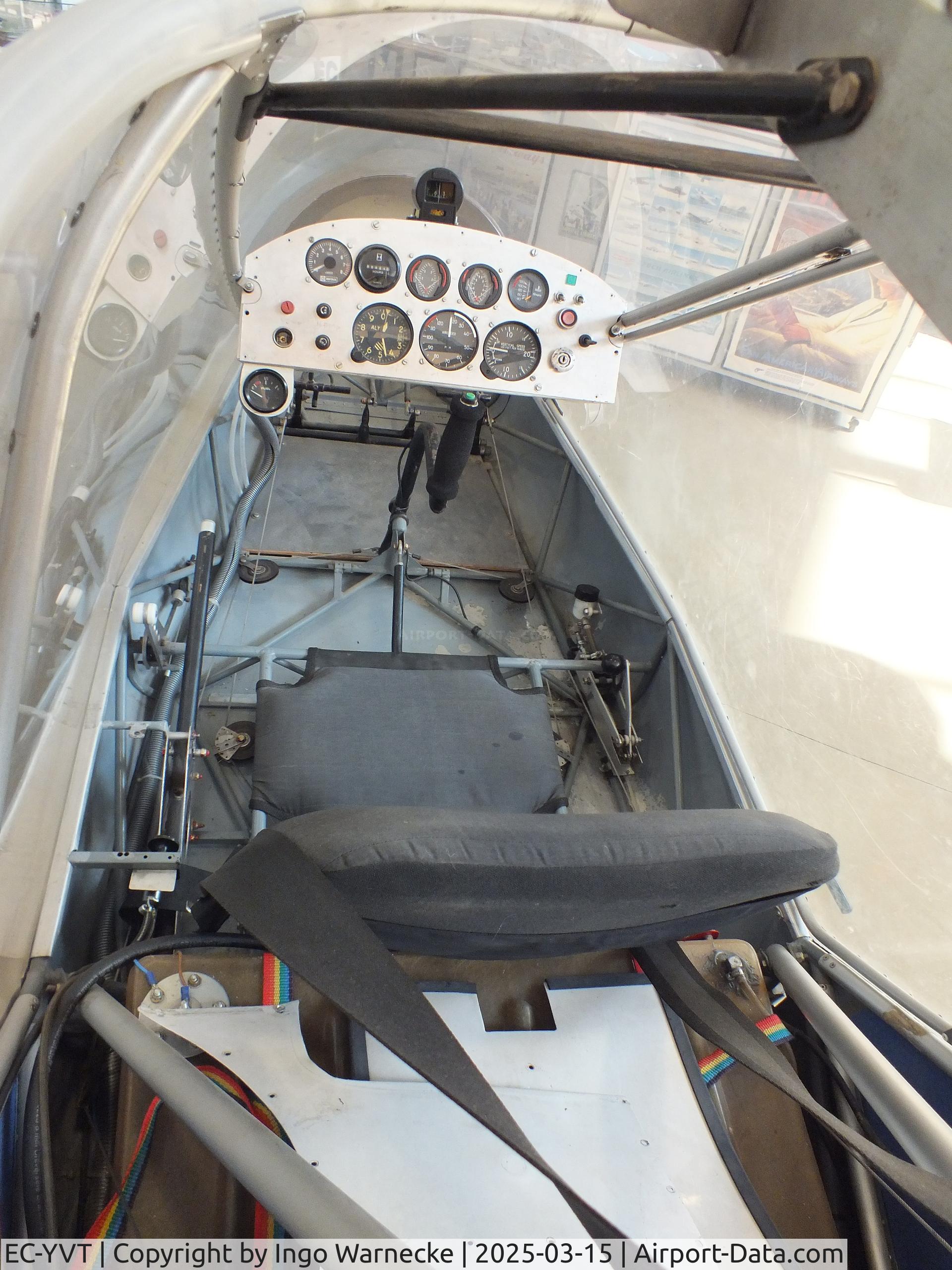 EC-YVT, Rans S-12 Airaile C/N 114/92, Rans S-12 Airaile (minus wings) at the FPAC (Fundació Parc Aeronàutic de Catalunya) Centre Cultural Aeronàutic, Barcelona El Prat airport #c