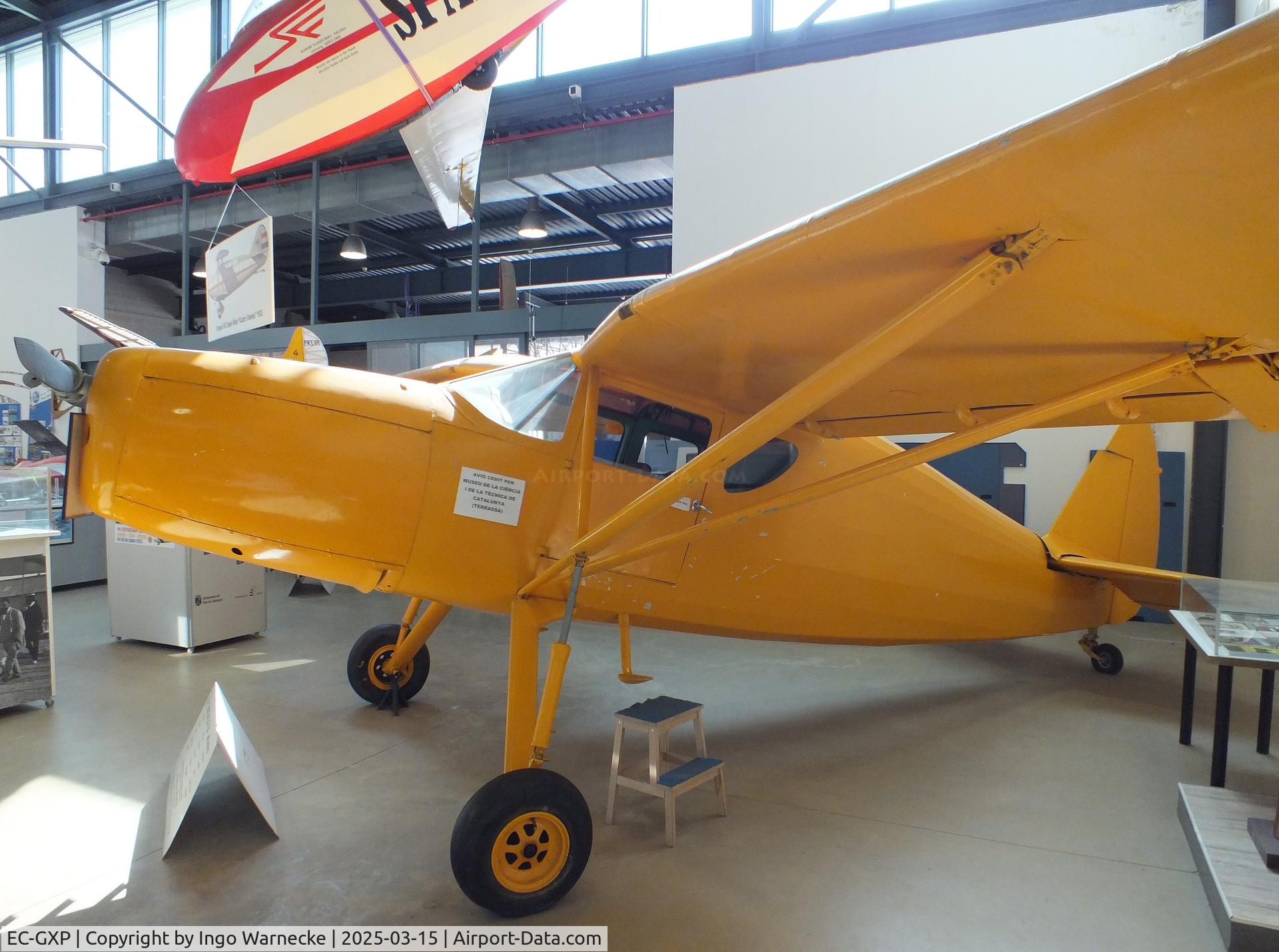 EC-GXP, Fairchild UC-61K Argus III (24R-46A) C/N 946, Fairchild UC-61K Argus III (24R-46A) at the FPAC (Fundació Parc Aeronàutic de Catalunya) Centre Cultural Aeronàutic, Barcelona El Prat airport #c