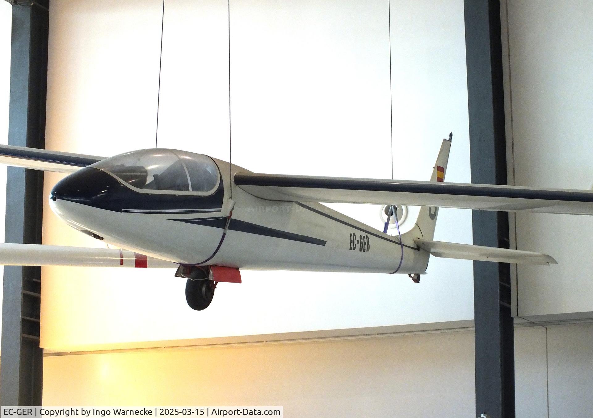 EC-GER, Wassmer WA-26P Squale C/N 74, Wassmer WA-26P Squale at the FPAC (Fundació Parc Aeronàutic de Catalunya) Centre Cultural Aeronàutic, Barcelona El Prat airport