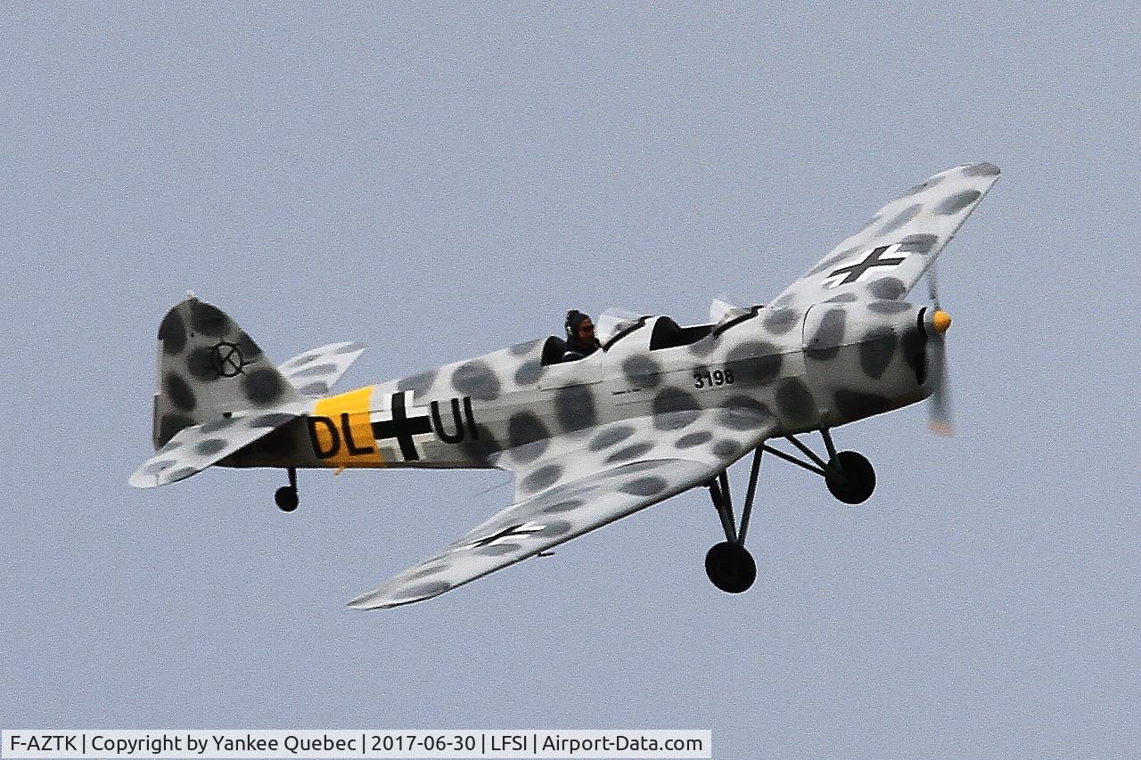 F-AZTK, 1940 Klemm Kl-35D C/N 1854, Klemm Kl-35D, On display, St Dizier-Robinson Air Base 113 (LFSI)