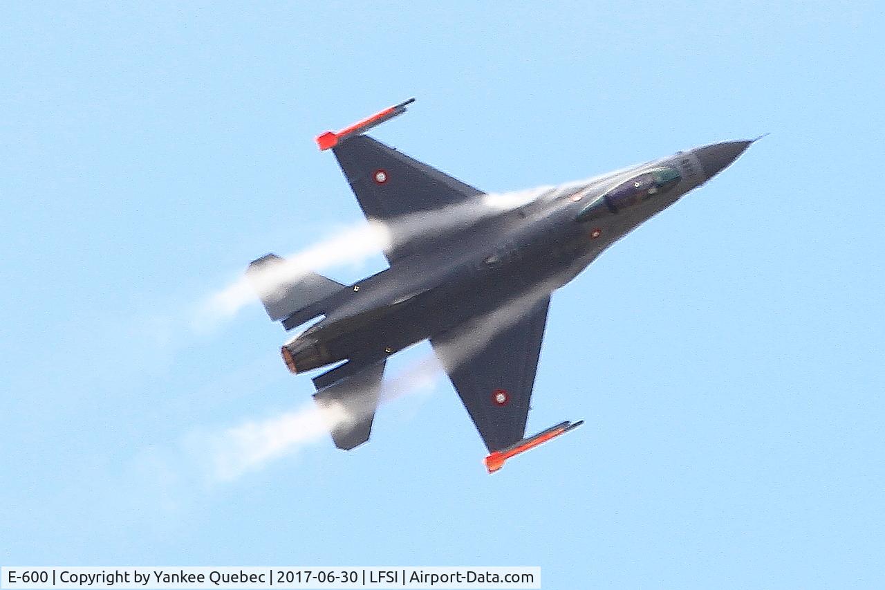 E-600, 1980 SABCA F-16AM Fighting Falcon C/N 6F-35, SABCA F-16AM Fighting Falcon, On display, St Dizier-Robinson Air Base 113 (LFSI)