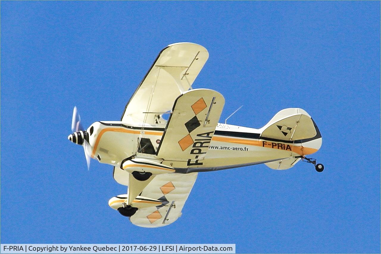 F-PRIA, Pitts S-1D Special C/N 7-0503, Pitts S-1D Special, On display, St Dizier-Robinson Air Base 113 (LFSI)