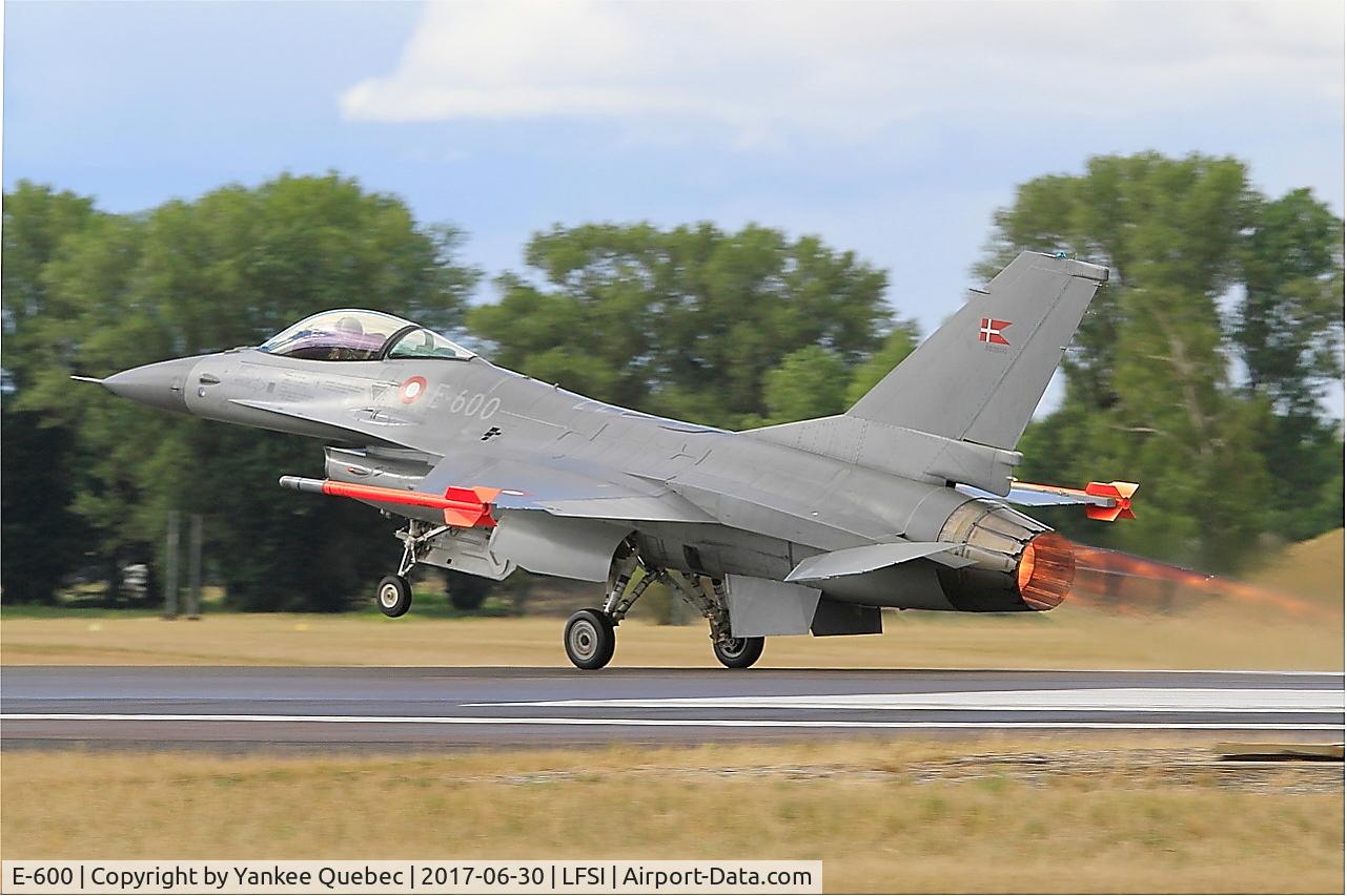 E-600, 1980 SABCA F-16AM Fighting Falcon C/N 6F-35, SABCA F-16AM Fighting Falcon, Take off rwy 29, St Dizier-Robinson Air Base 113 (LFSI)