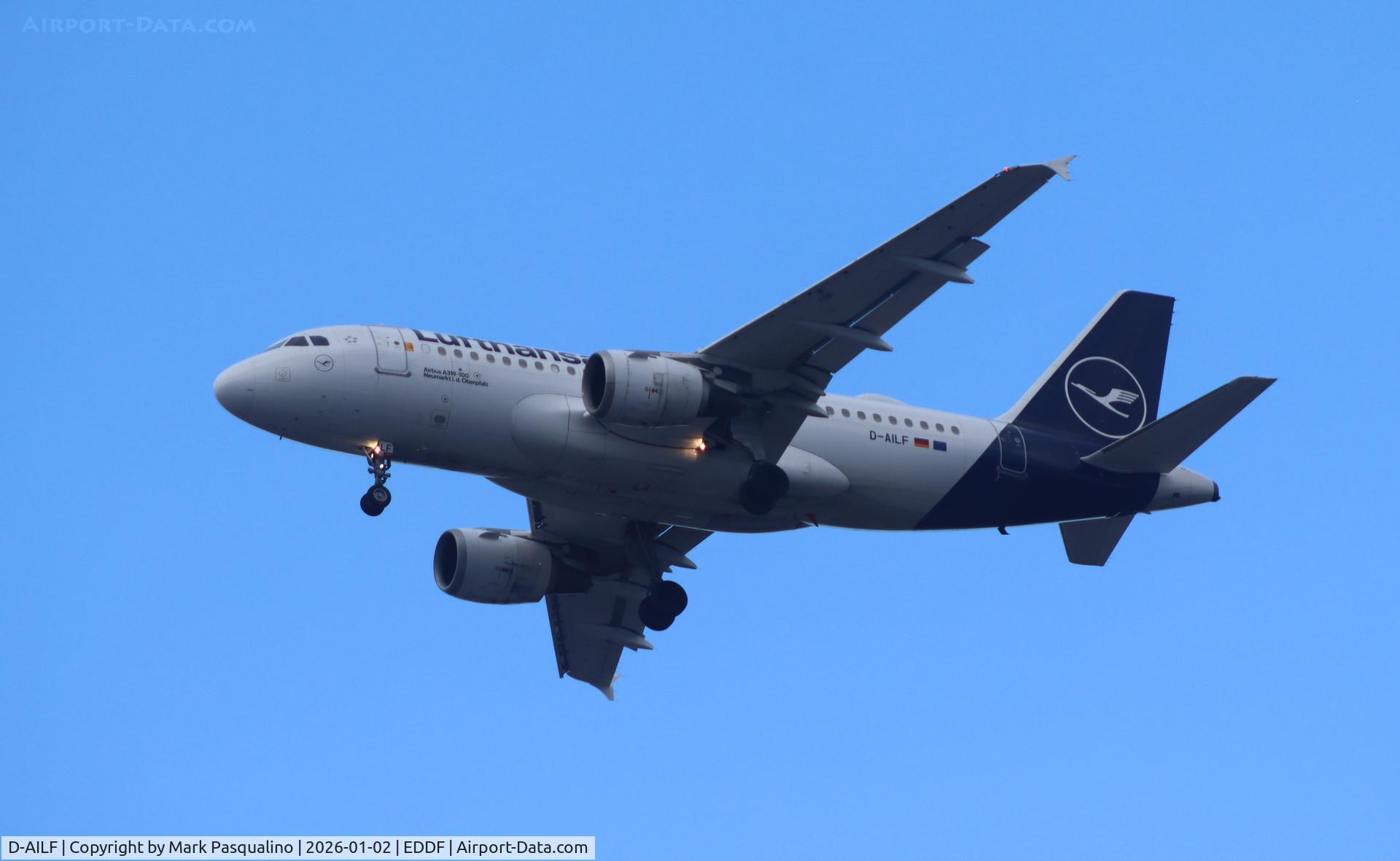 D-AILF, 1996 Airbus A319-114 C/N 636, Airbus A319-114