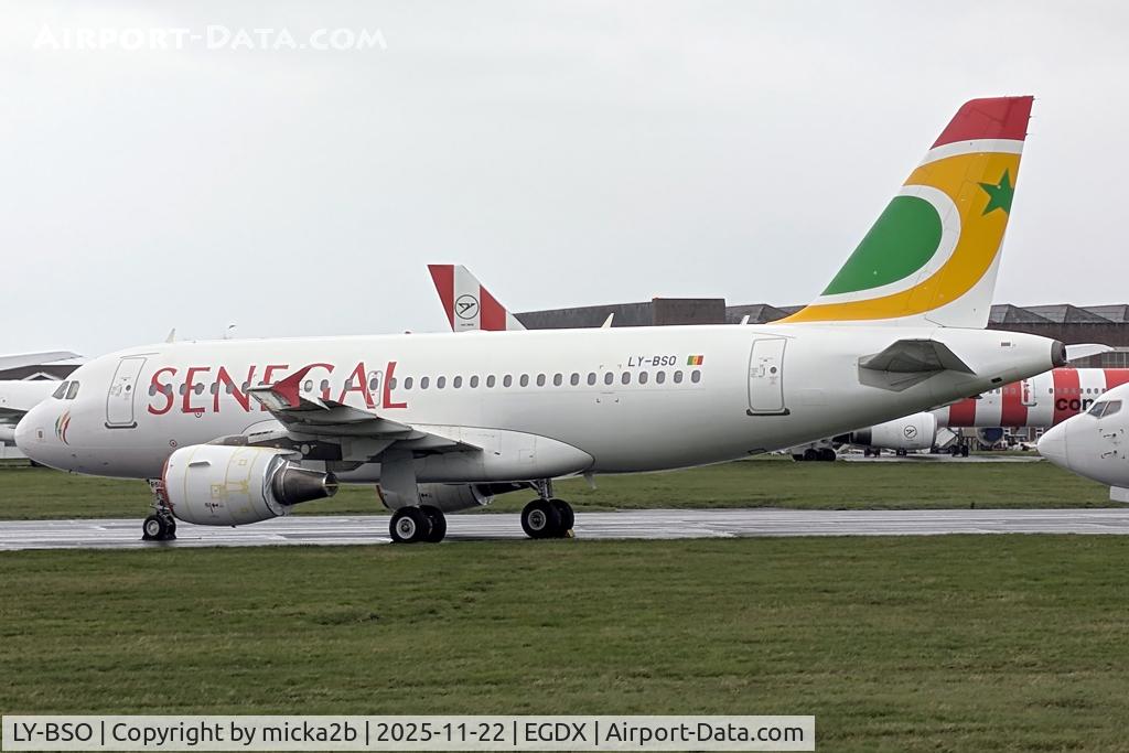 LY-BSO, 2007 Airbus A319-111 C/N 3078, Stored
