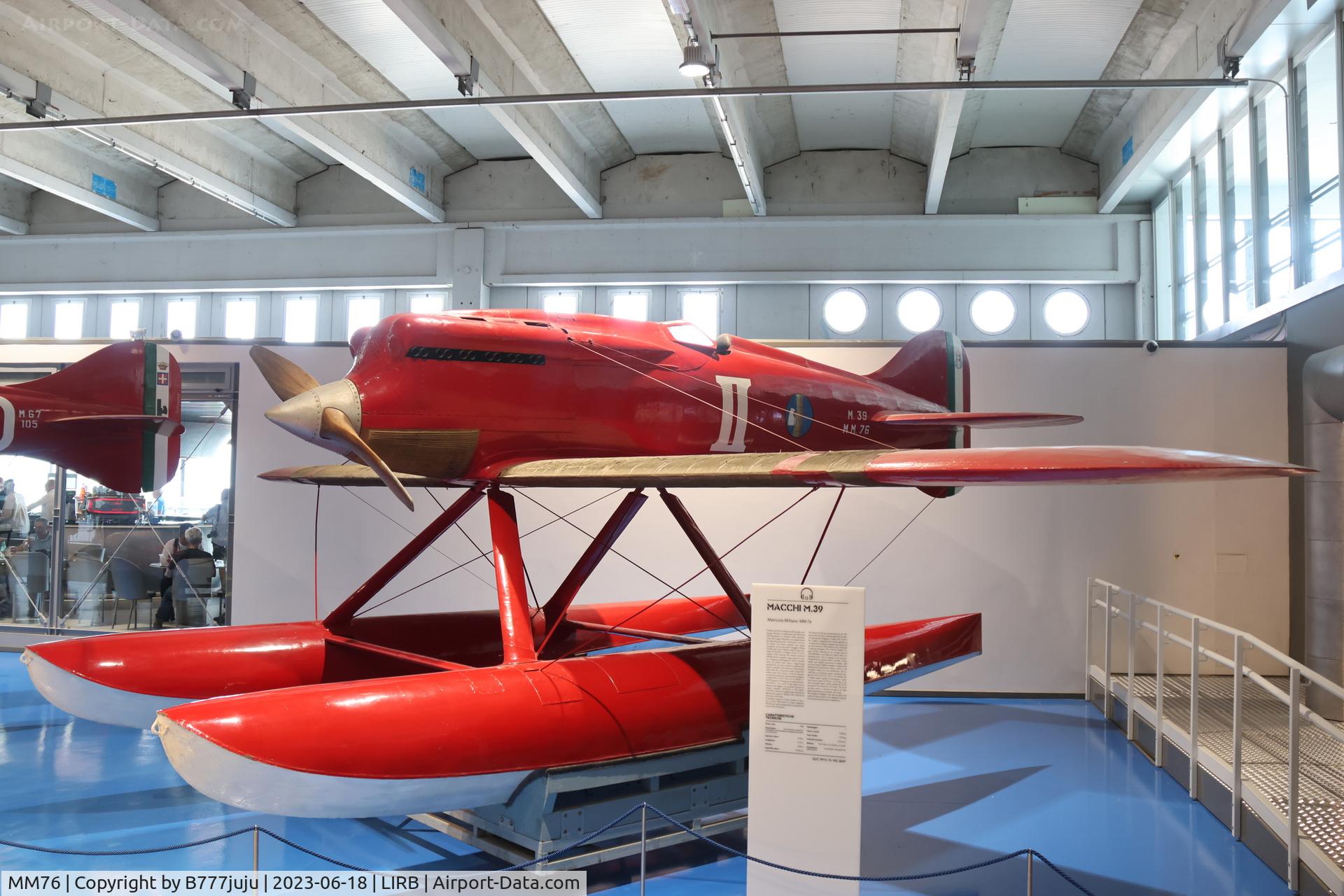 MM76, 1926 Maachi M.39 C/N 5, at Vigna Di Valle