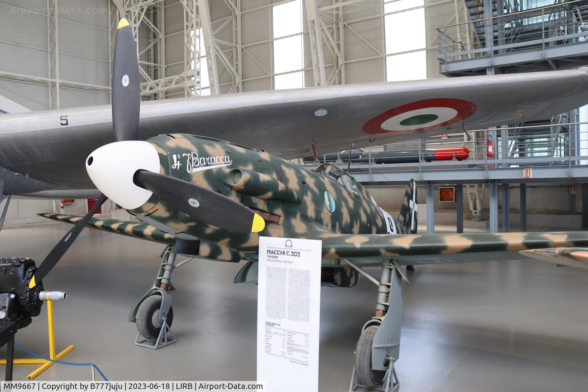 MM9667, Macchi MC.202 Folgore C/N 366, at Vigna Di Valle