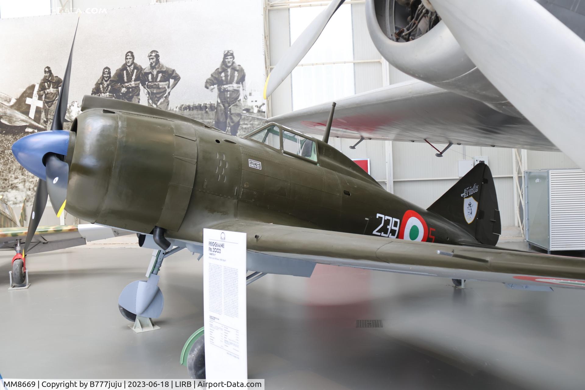 MM8669, Reggiane Re.2002 Ariete C/N 126, at Vigna Di Valle