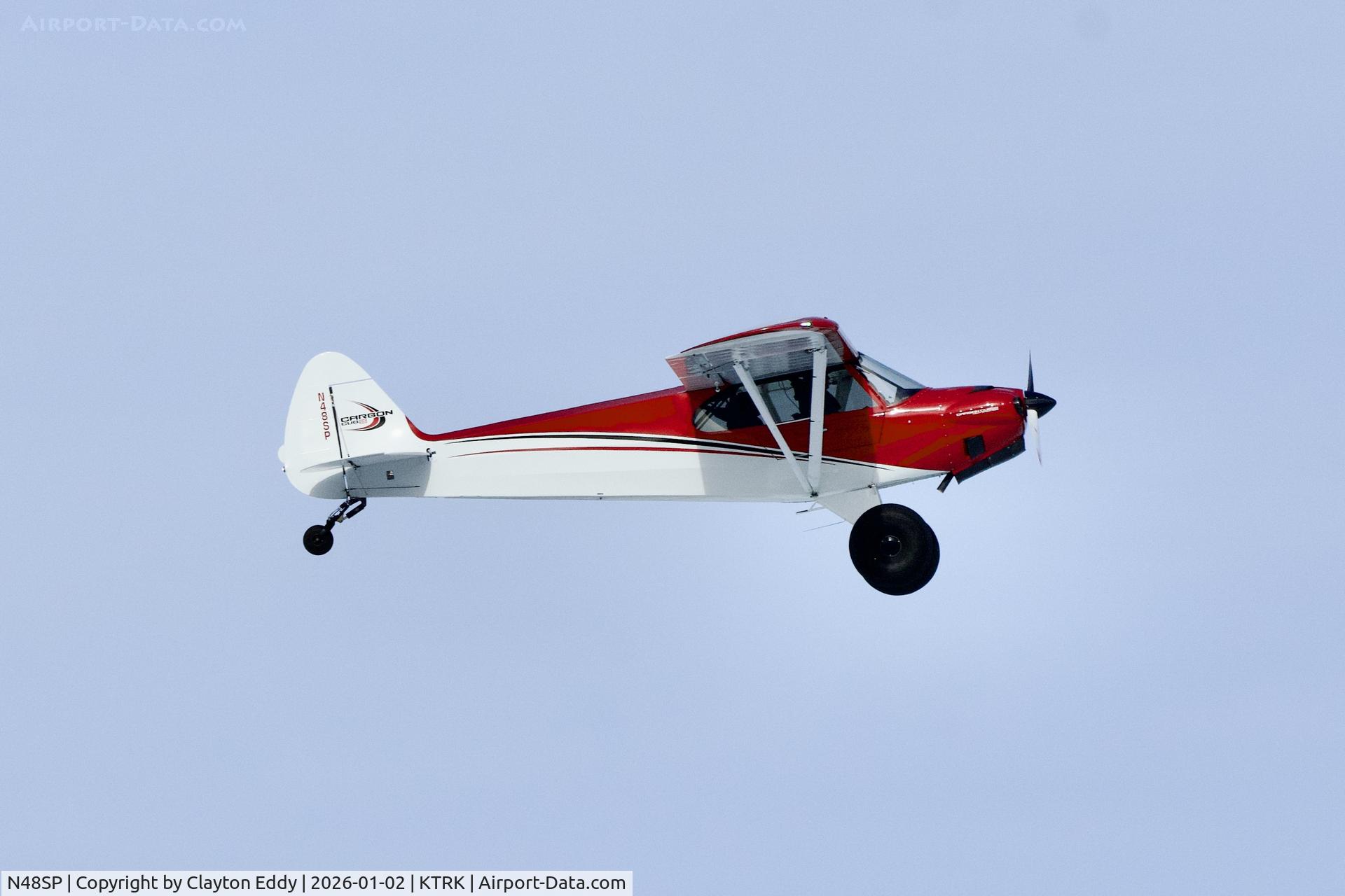 N48SP, 2012 CubCrafters Inc. CC11-160 C/N CC11-00220, Truckee Tahoe airport in California 2026