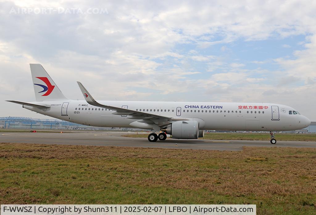 F-WWSZ, 2025 Airbus A321-251NX C/N 12121, C/n 12121 - To be B-32KT