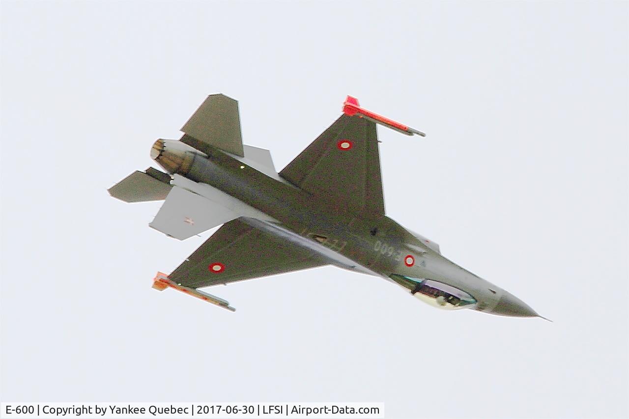 E-600, 1980 SABCA F-16AM Fighting Falcon C/N 6F-35, SABCA F-16AM Fighting Falcon, On display, St Dizier-Robinson Air Base 113 (LFSI)