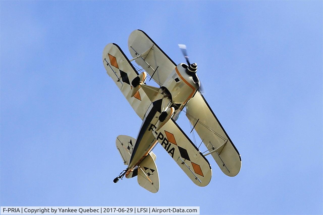 F-PRIA, Pitts S-1D Special C/N 7-0503, Pitts S-1D Special, On display, St Dizier-Robinson Air Base 113 (LFSI)
