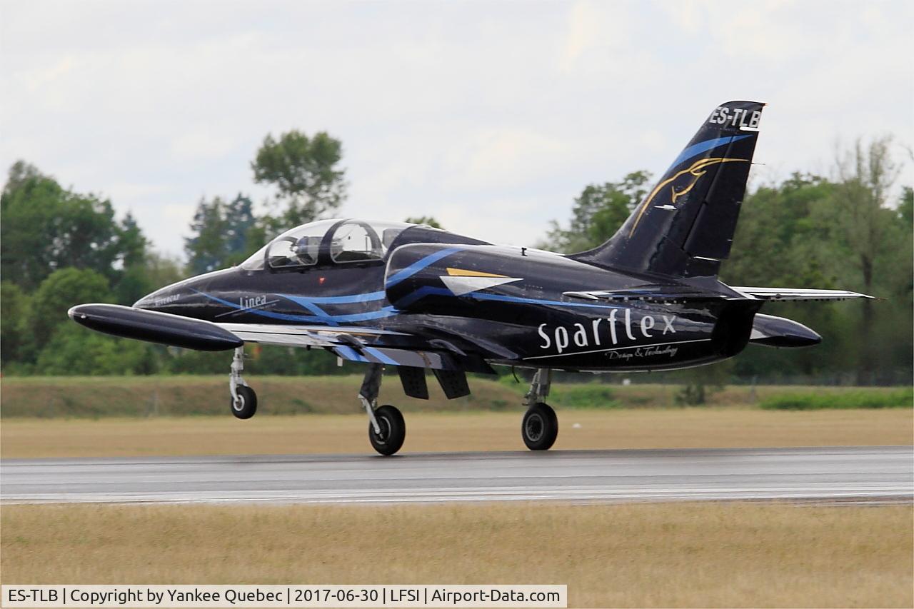 ES-TLB, Aero L-39C Albatros Albatros C/N 031824, Aero L-39C Albatros, Fly & Fun french team, Landing rwy 29, St Dizier-Robinson Air Base 113 (LFSI)