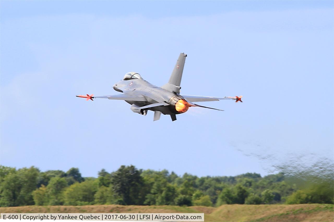 E-600, 1980 SABCA F-16AM Fighting Falcon C/N 6F-35, SABCA F-16AM Fighting Falcon, Take off rwy 29, St Dizier-Robinson Air Base 113 (LFSI)