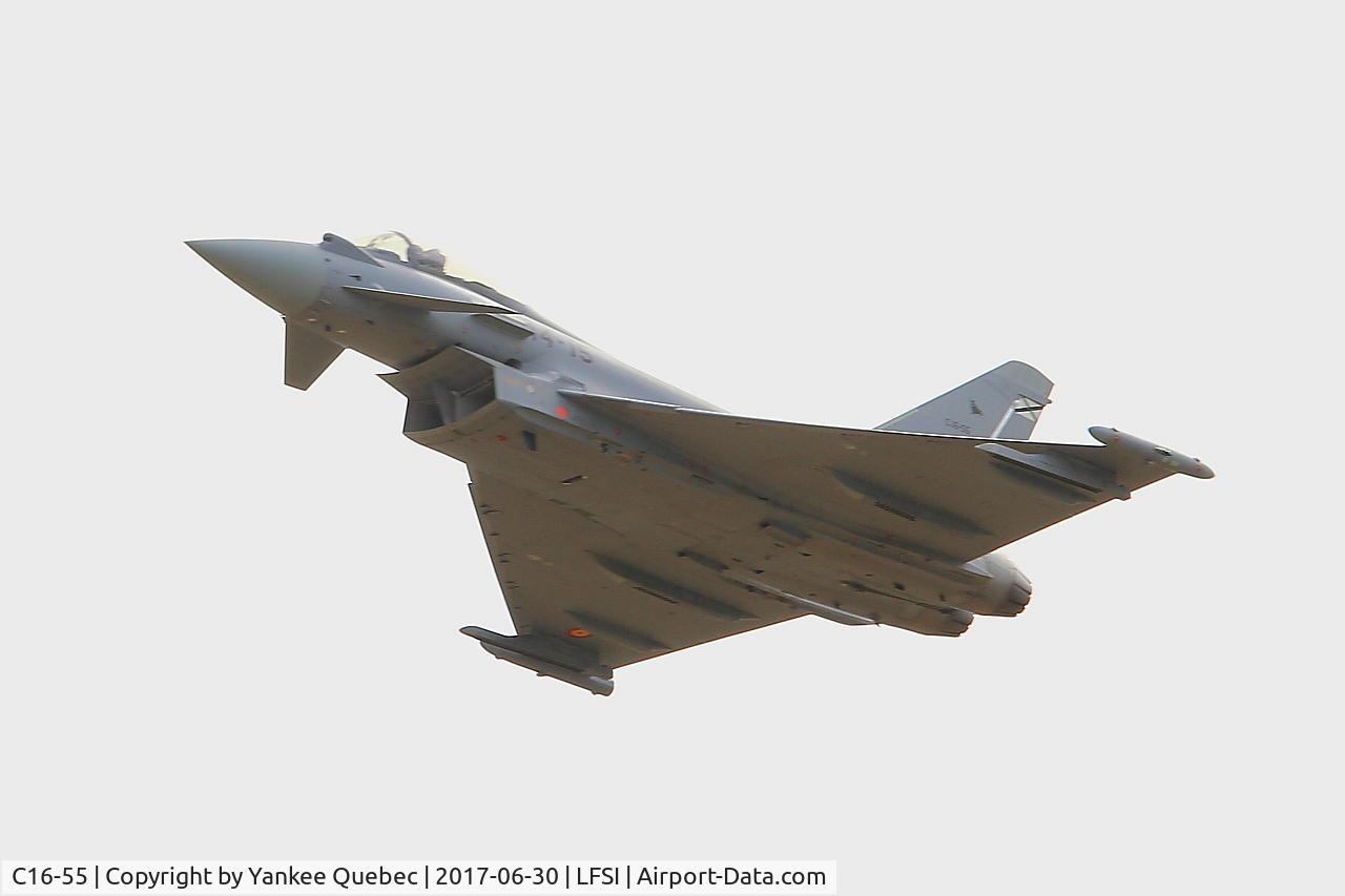 C16-55, Eurofighter EF-2000 Typhoon S C/N SS037, Eurofighter EF-2000 Typhoon S, On display, St Dizier-Robinson Air Base 113 (LFSI)