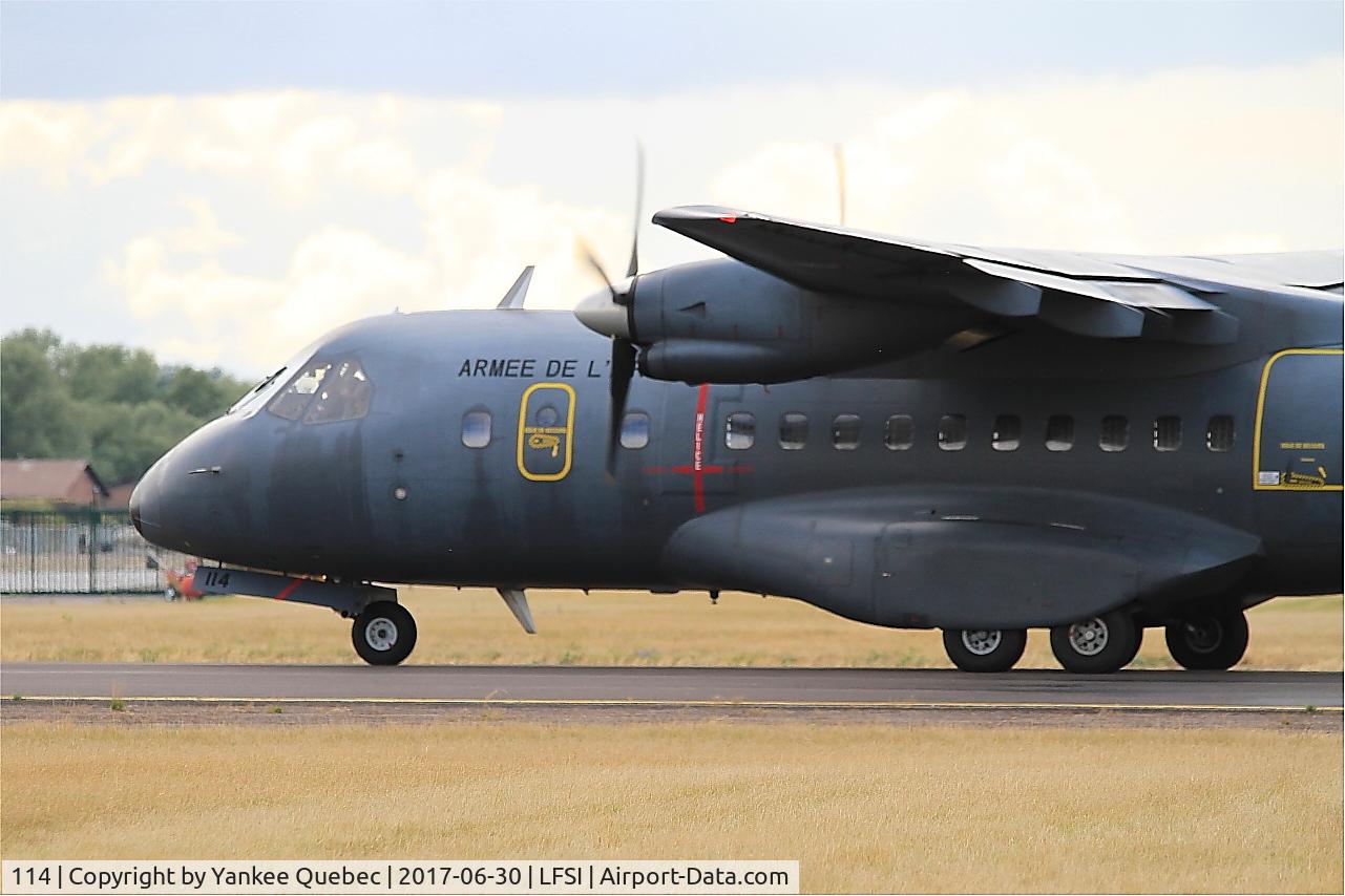 114, Airtech CN-235-200M C/N C114, Airtech CN-235-200M, Taxiing, St Dizier-Robinson Air Base 113 (LFSI)