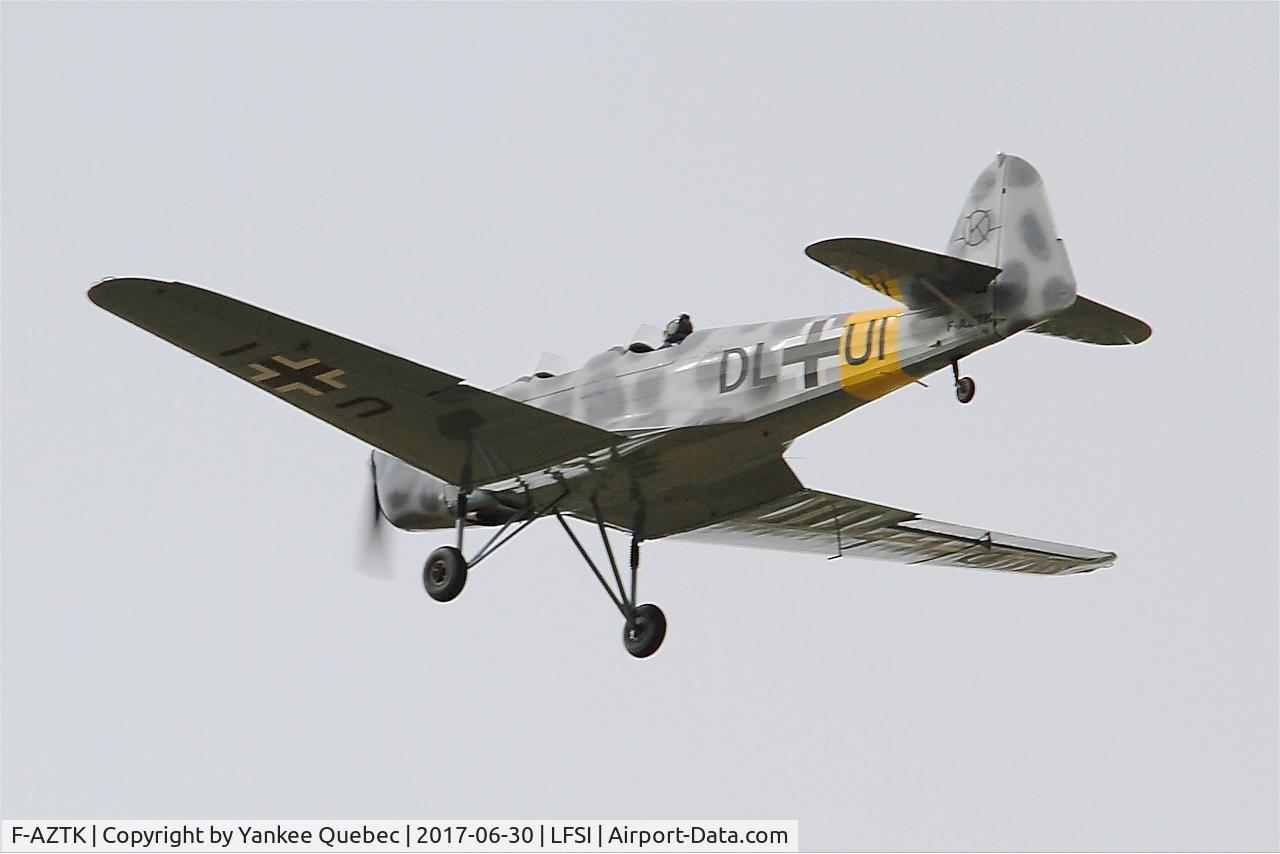 F-AZTK, 1940 Klemm Kl-35D C/N 1854, Klemm Kl-35D, On display, St Dizier-Robinson Air Base 113 (LFSI)