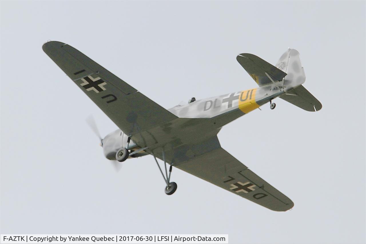 F-AZTK, 1940 Klemm Kl-35D C/N 1854, Klemm Kl-35D, On display, St Dizier-Robinson Air Base 113 (LFSI)