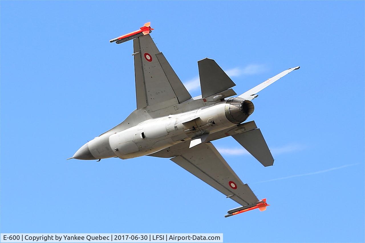 E-600, 1980 SABCA F-16AM Fighting Falcon C/N 6F-35, SABCA F-16AM Fighting Falcon, On display, St Dizier-Robinson Air Base 113 (LFSI)