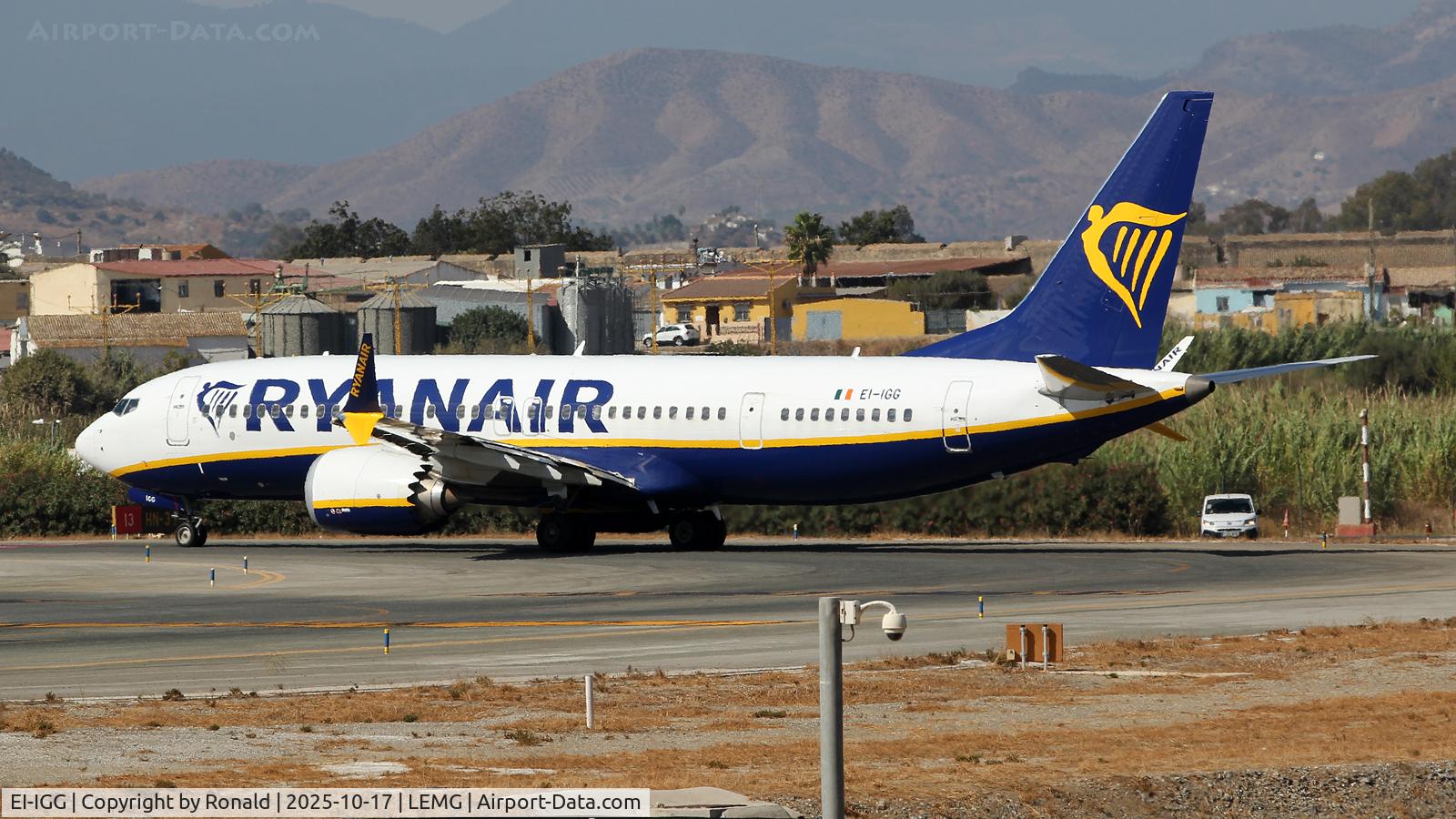 EI-IGG, 2023 Boeing 737-8-200 MAX C/N 62348, at agp