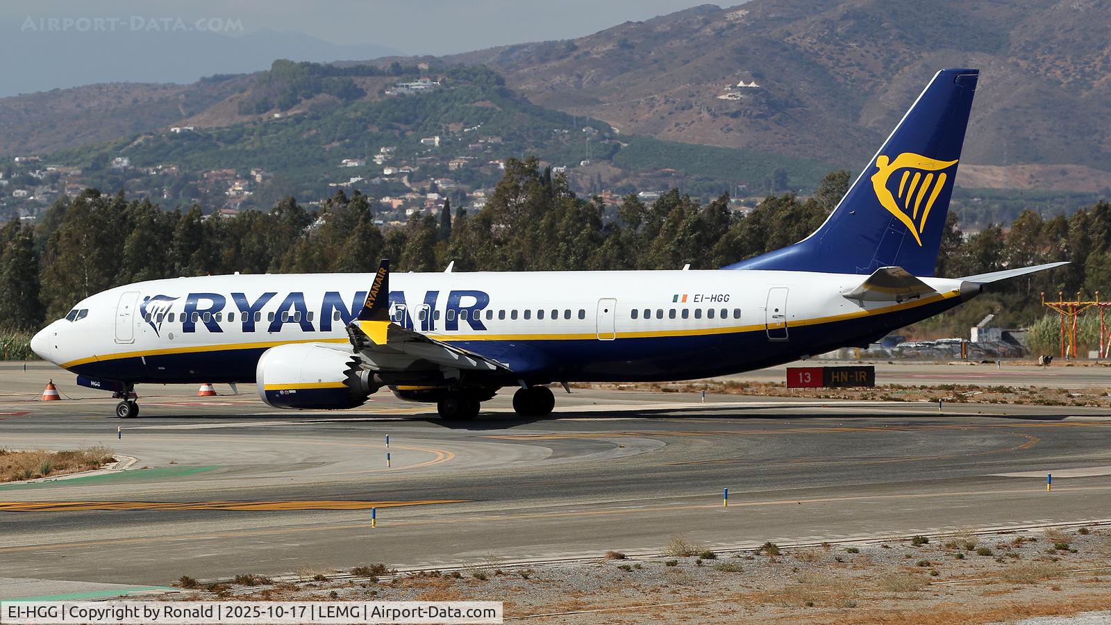 EI-HGG, 2020 Boeing 737-8-200 MAX C/N 62316, at agp