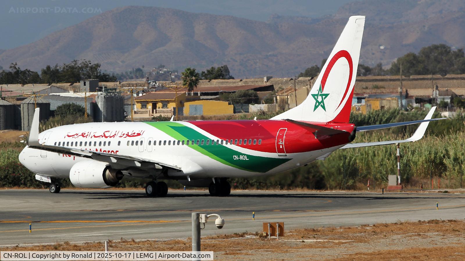 CN-ROL, 2007 Boeing 737-8B6 C/N 33065, at agp