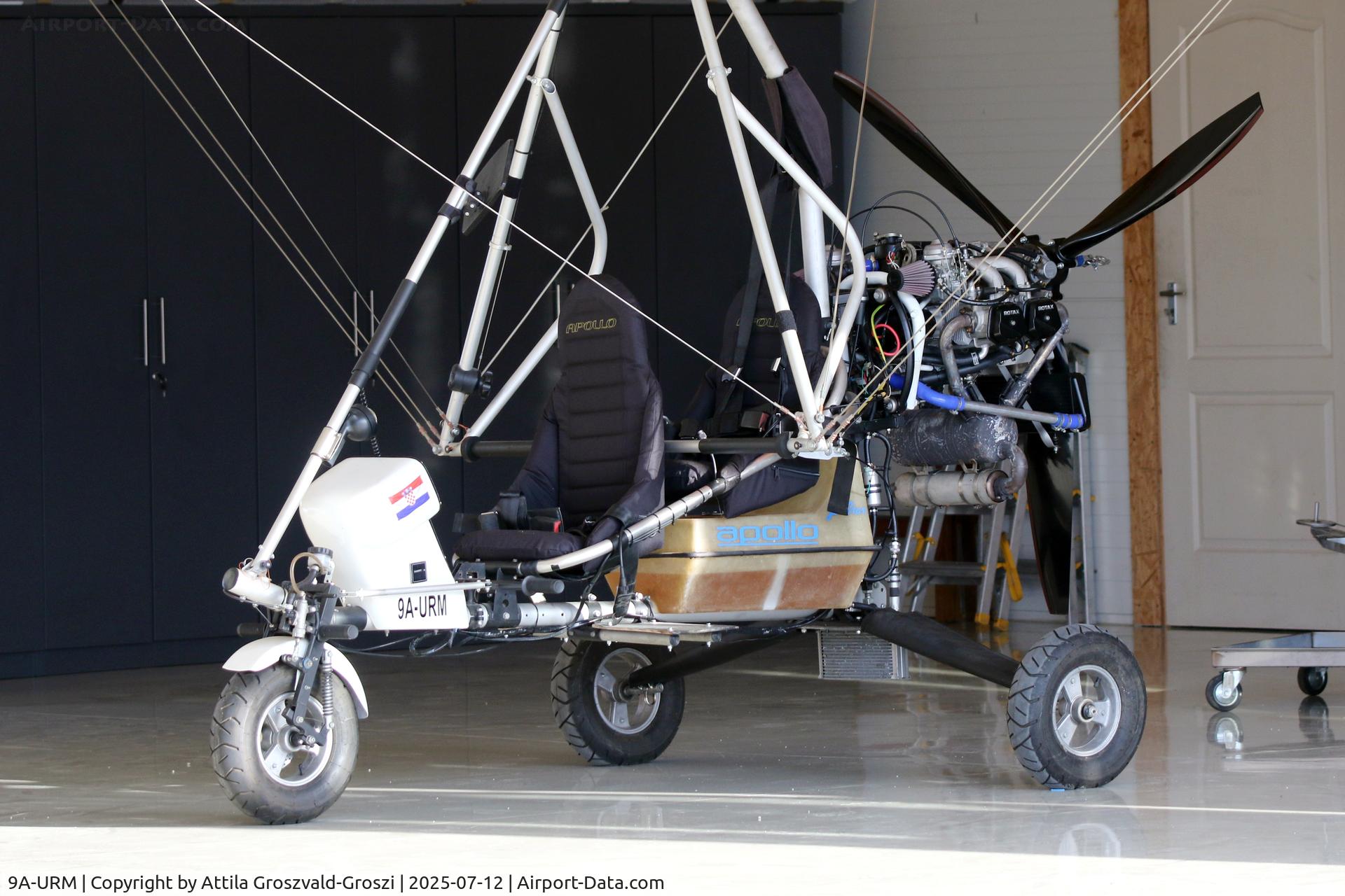 9A-URM, 2016 Halley Apollo / Jet Star C/N 050716, Becsehely, Mura Airport, Hungary