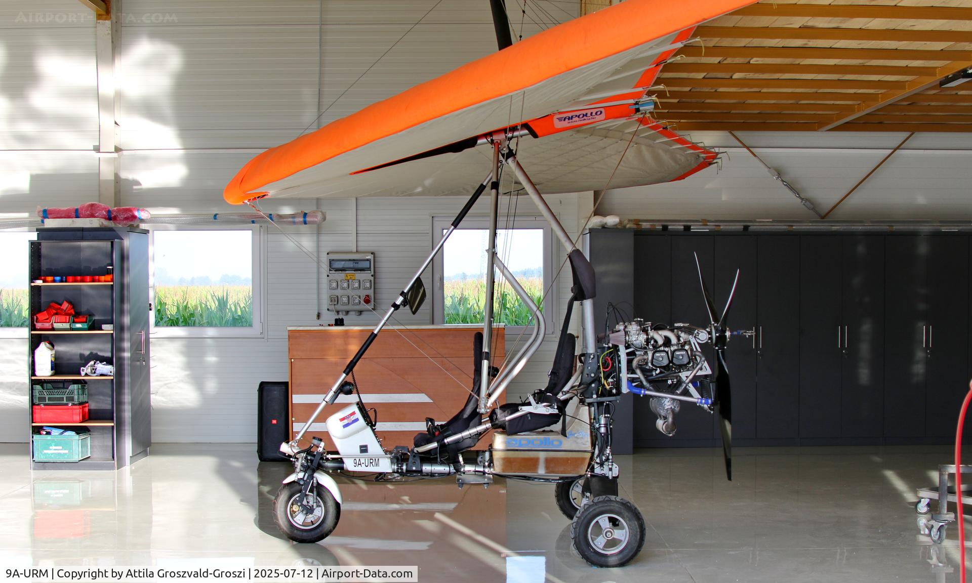 9A-URM, 2016 Halley Apollo / Jet Star C/N 050716, Becsehely, Mura Airport, Hungary