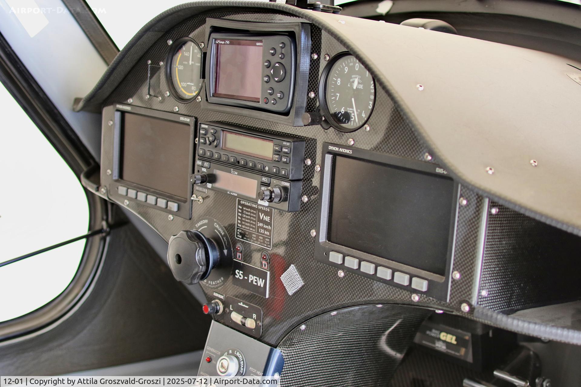 12-01, 2012 Pipistrel Virus 912 C/N 405SN912, Becsehely, Mura Airport, Hungary - One-Two-Fly.hu service hangar