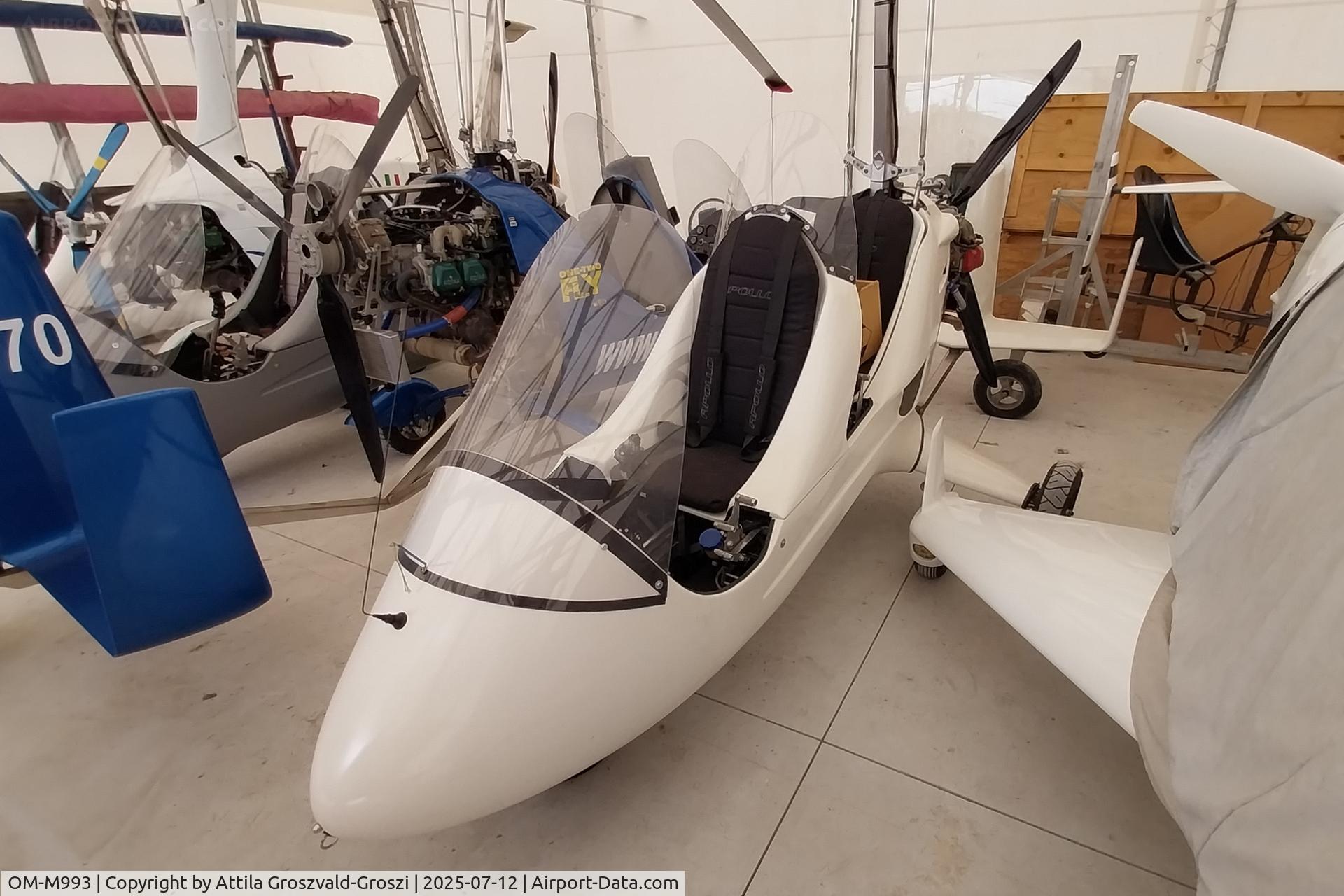 OM-M993, Halley Apollo Gyro AG1 C/N ., Becsehely, Mura Airport, Hungary - One-Two-Fly.hu service hangar