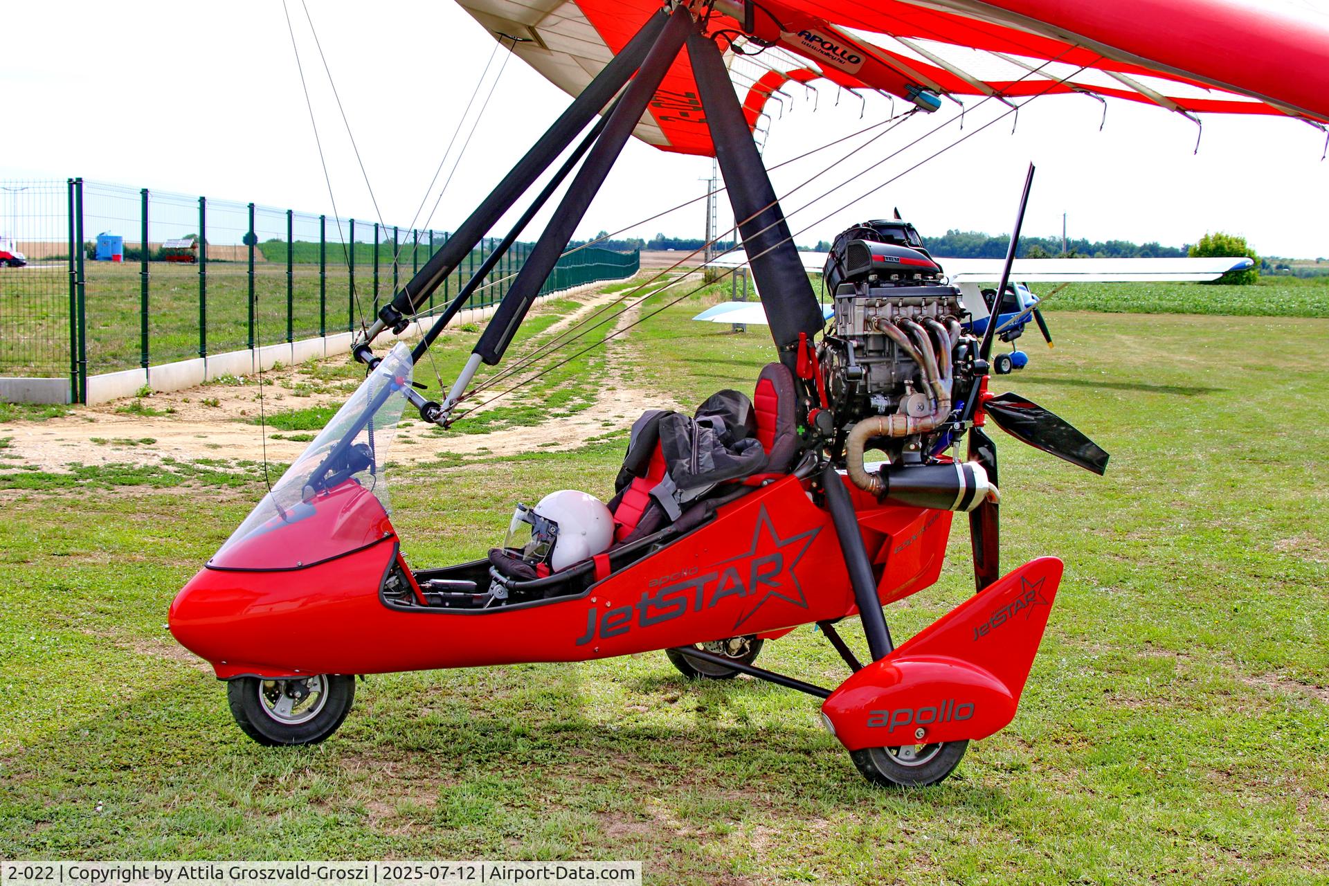 2-022, Halley Apollo C-15A / Apollo Jet Star, Becsehely, Mura Airport, Hungary
