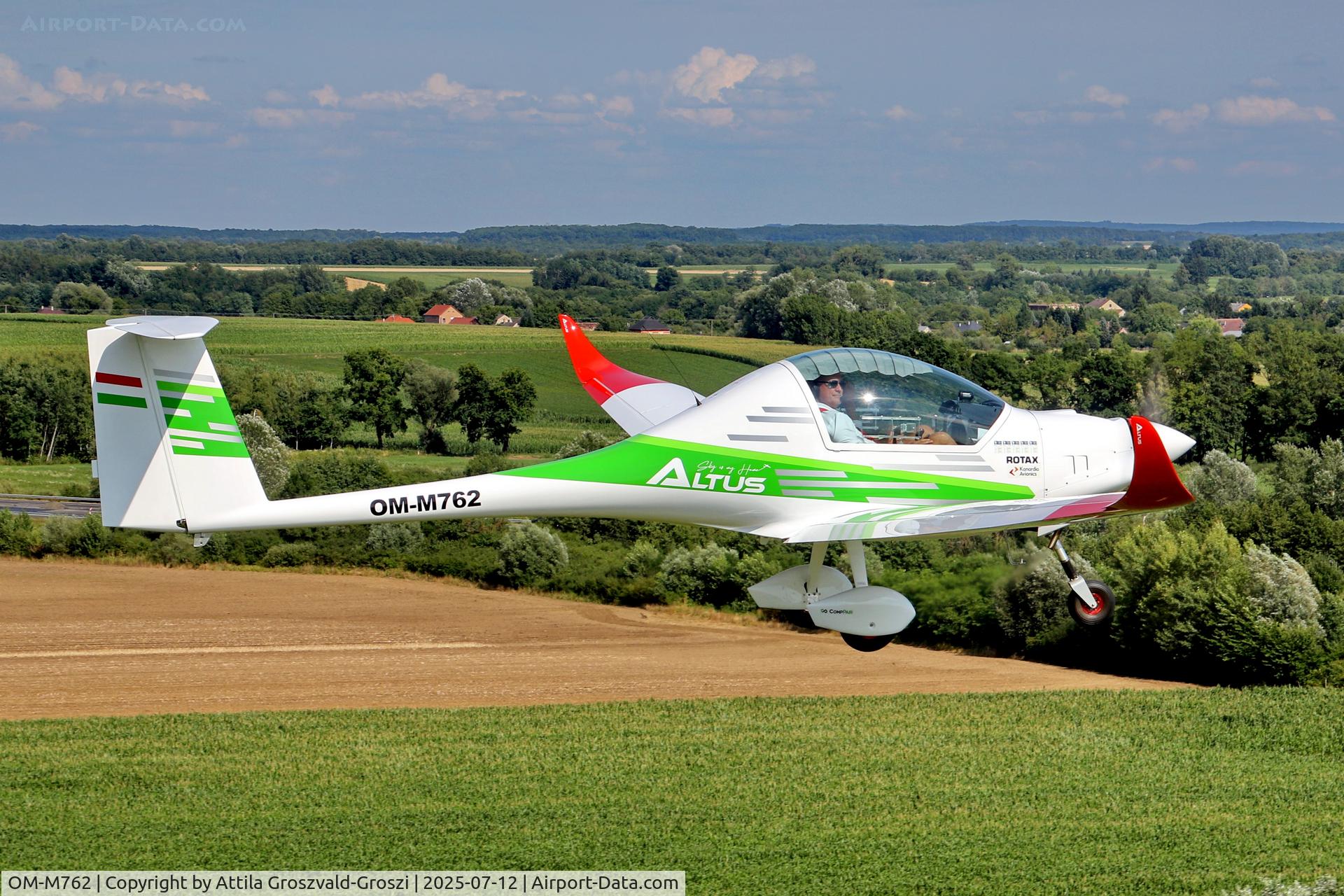 OM-M762, 2025 Altus Aero Altus C/N 003, Mura Airport, Becsehely, Hungary