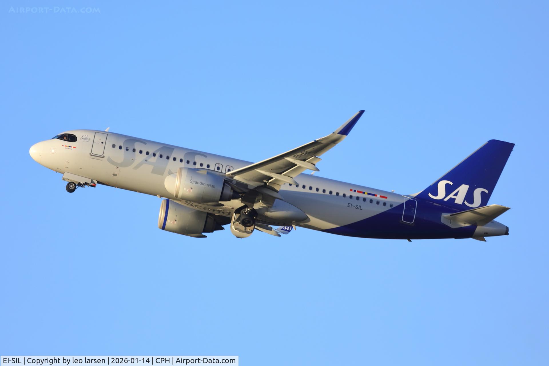 EI-SIL, 2022 Airbus A320-251N C/N 10764, Copenhagen 14.1.2026